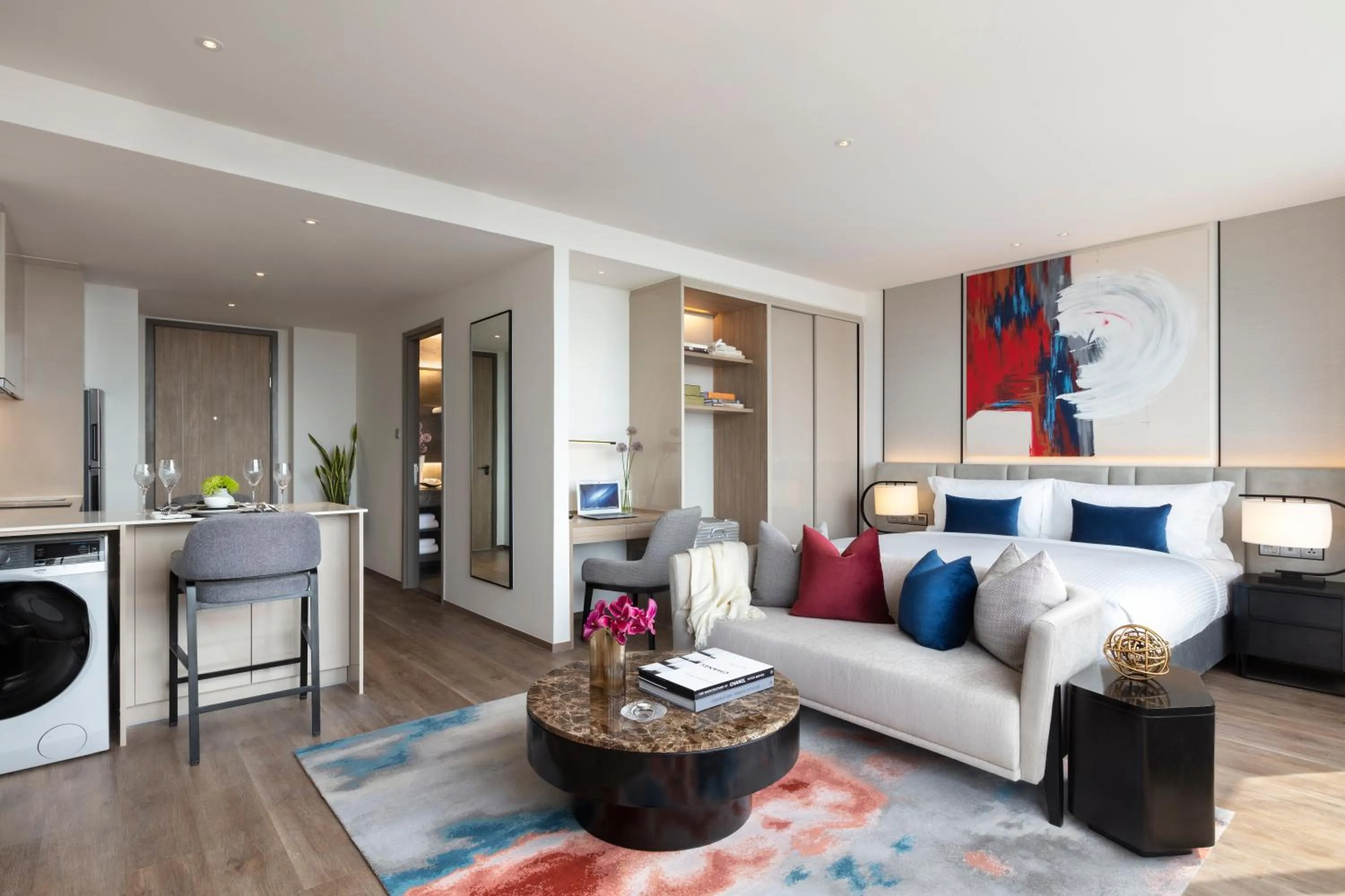 Bedroom, Bed in Ascott Embassy Sathorn Bangkok