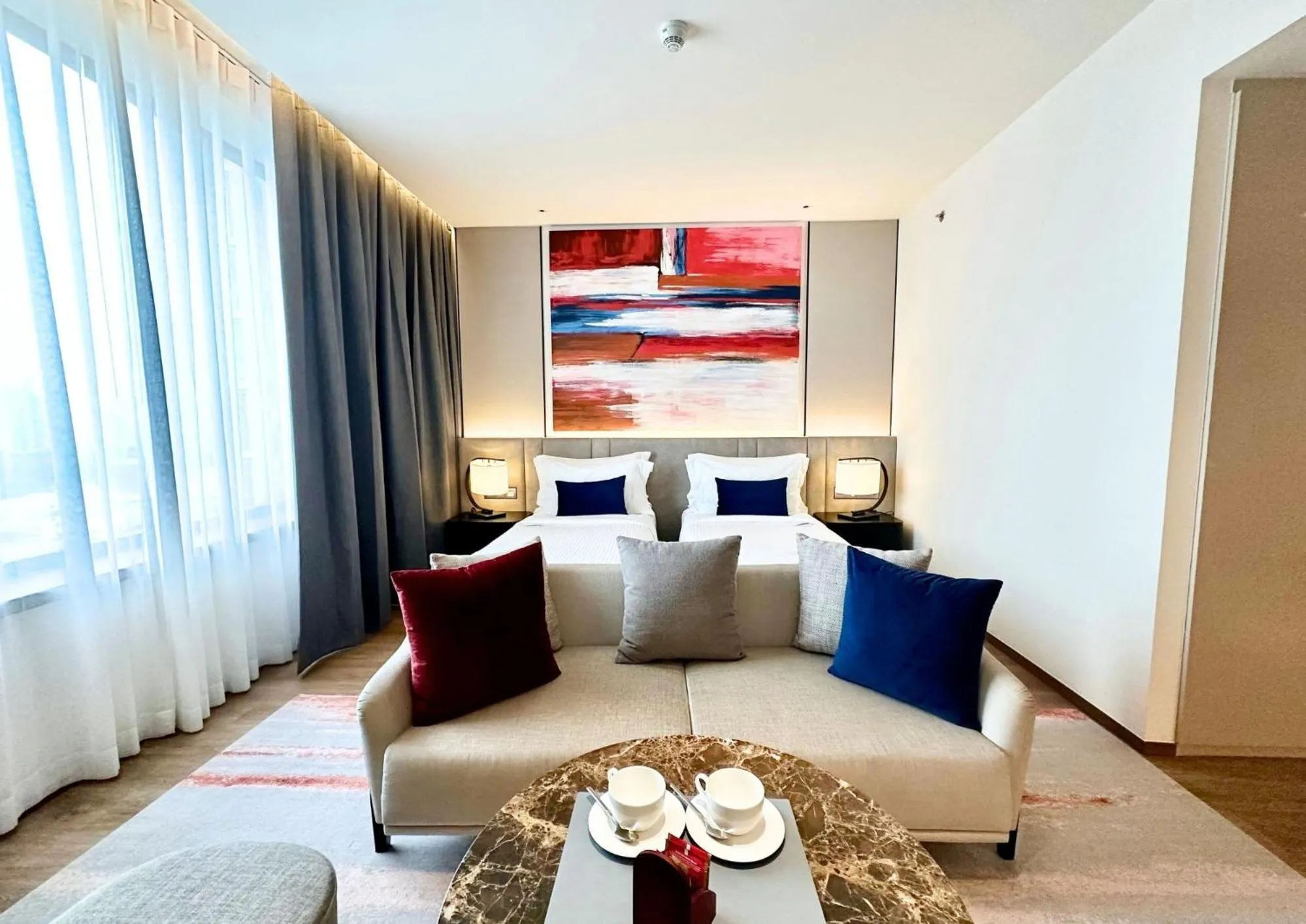 Bedroom in Ascott Embassy Sathorn Bangkok