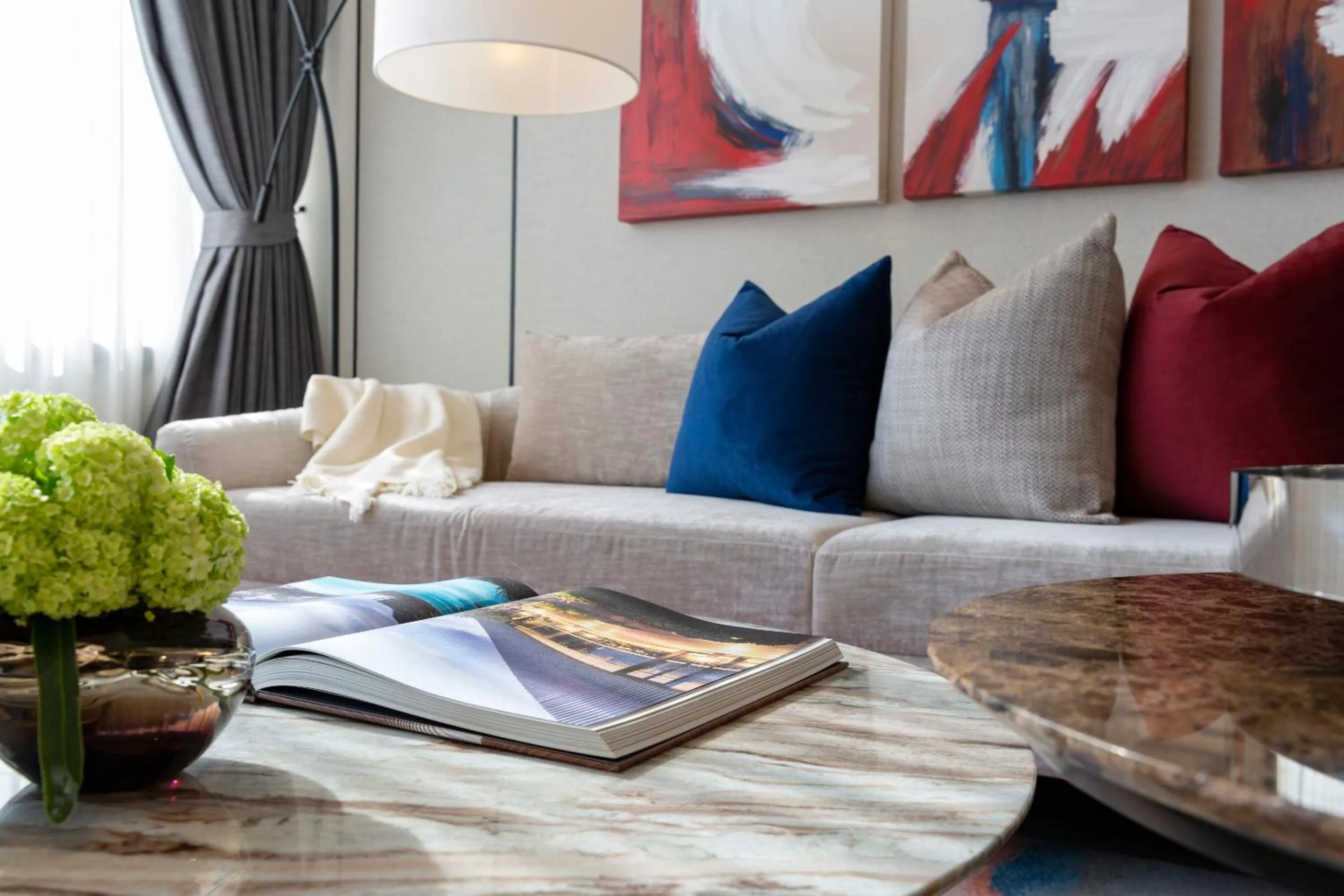 Living room in Ascott Embassy Sathorn Bangkok