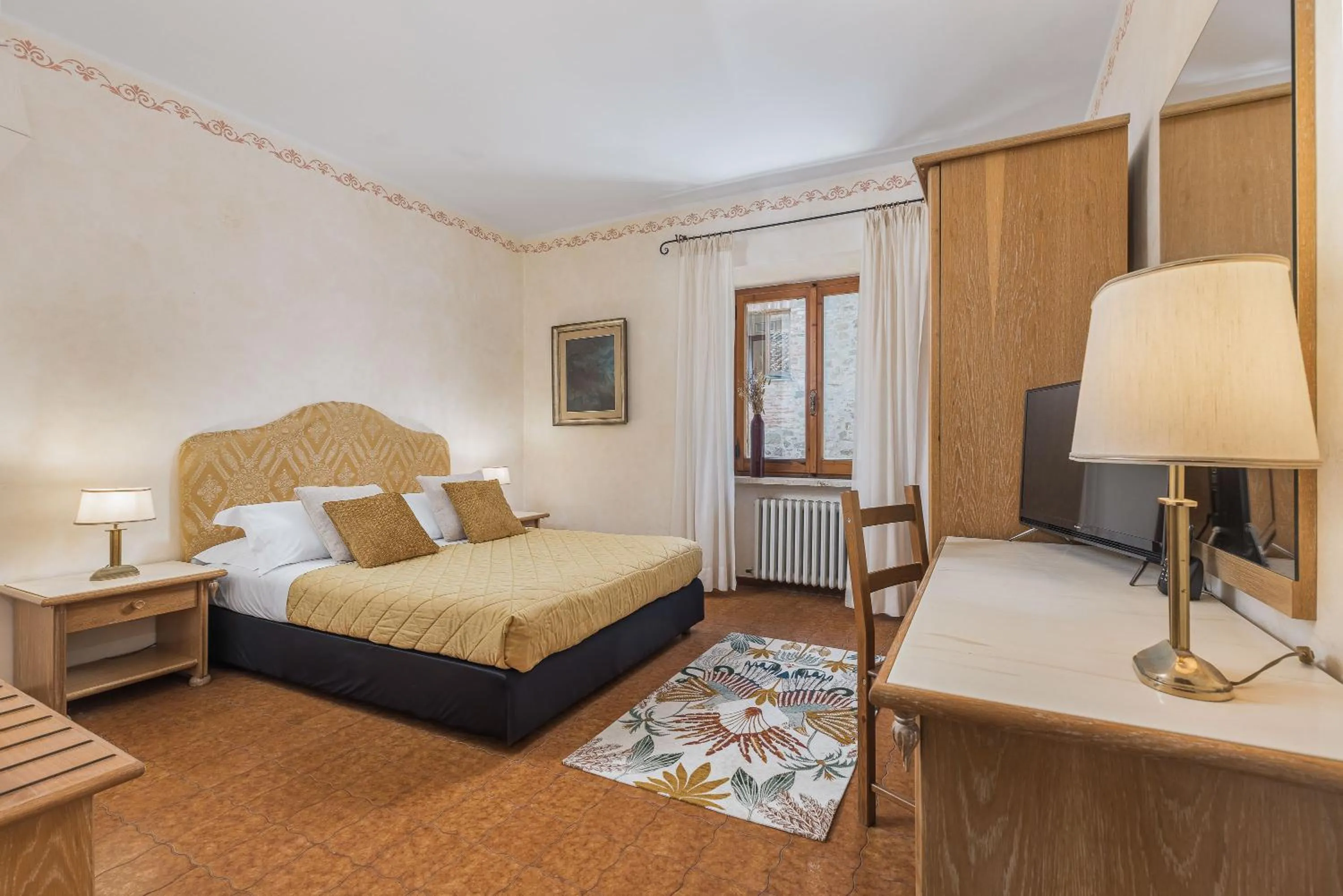 Bed in Relais La Fattoria