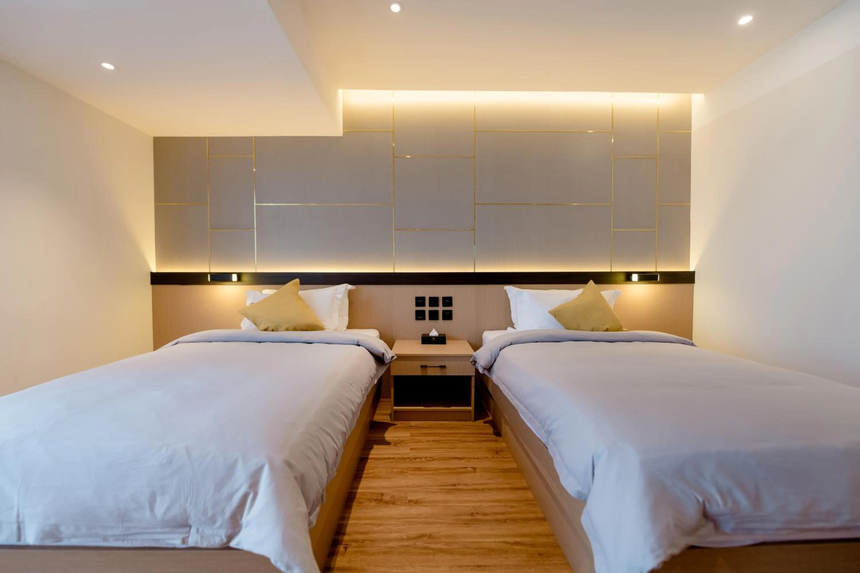 Bed in MIllennium Plaza Hotel & Mall Ulaanbaatar