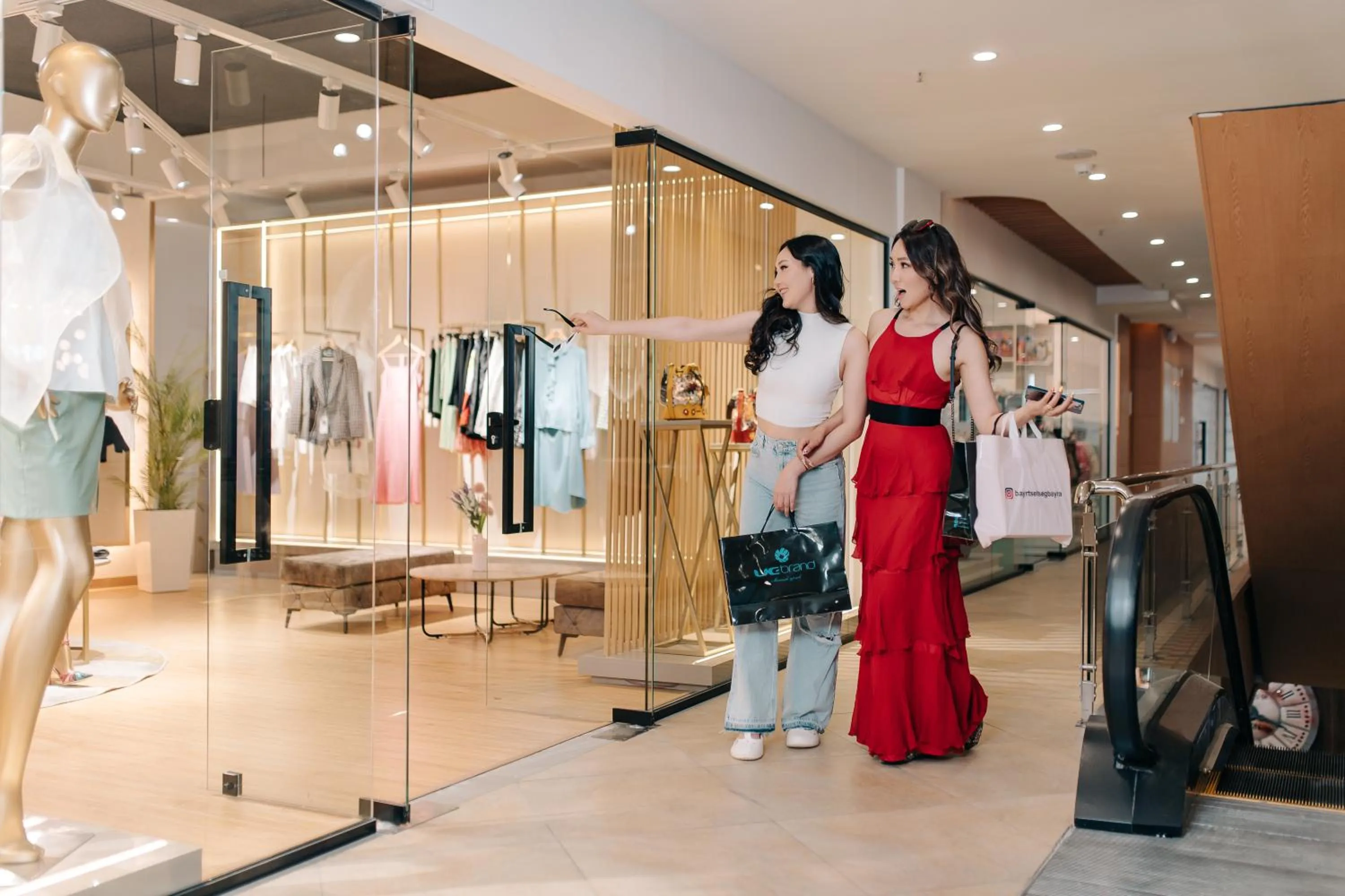 Shopping Area in MIllennium Plaza Hotel & Mall Ulaanbaatar