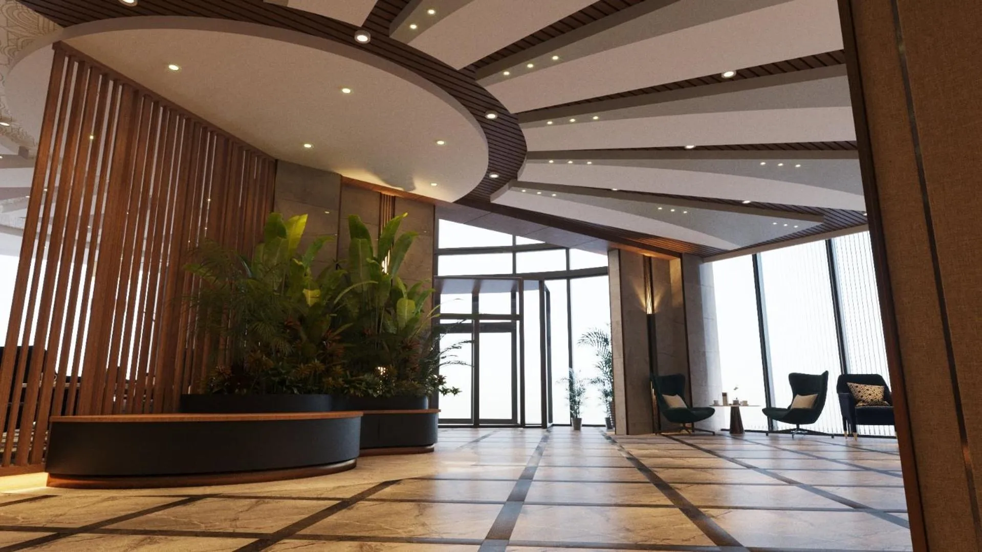 Shopping Area in MIllennium Plaza Hotel & Mall Ulaanbaatar