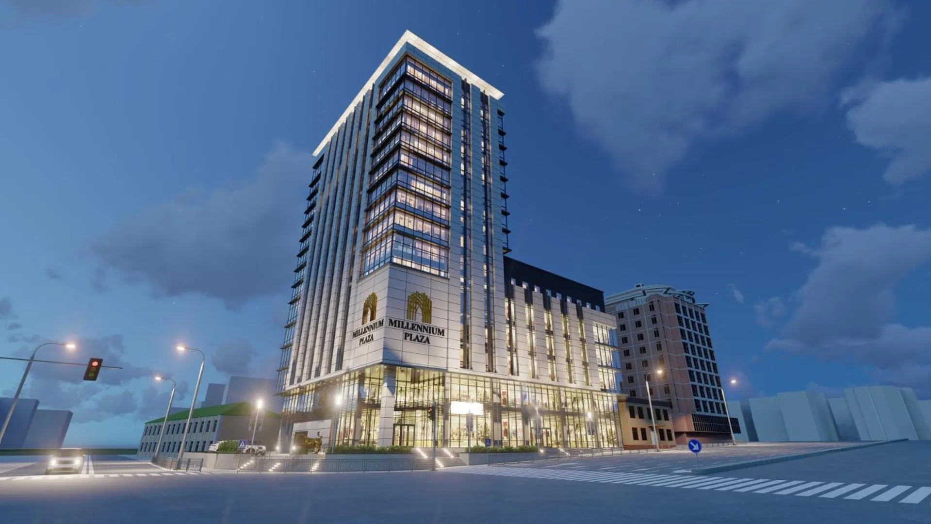 Property building in MIllennium Plaza Hotel & Mall Ulaanbaatar