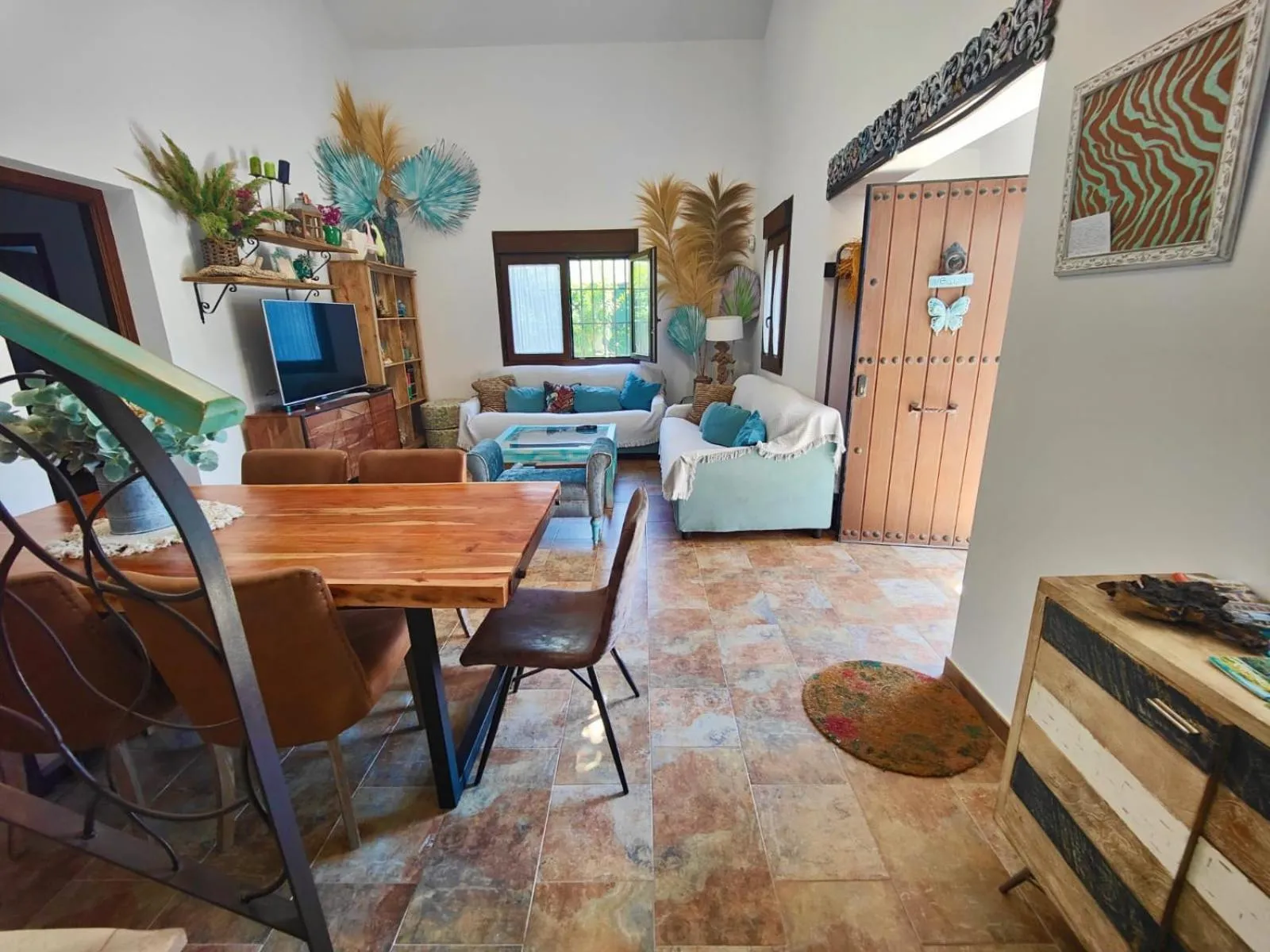 Living room in Villa Zahara