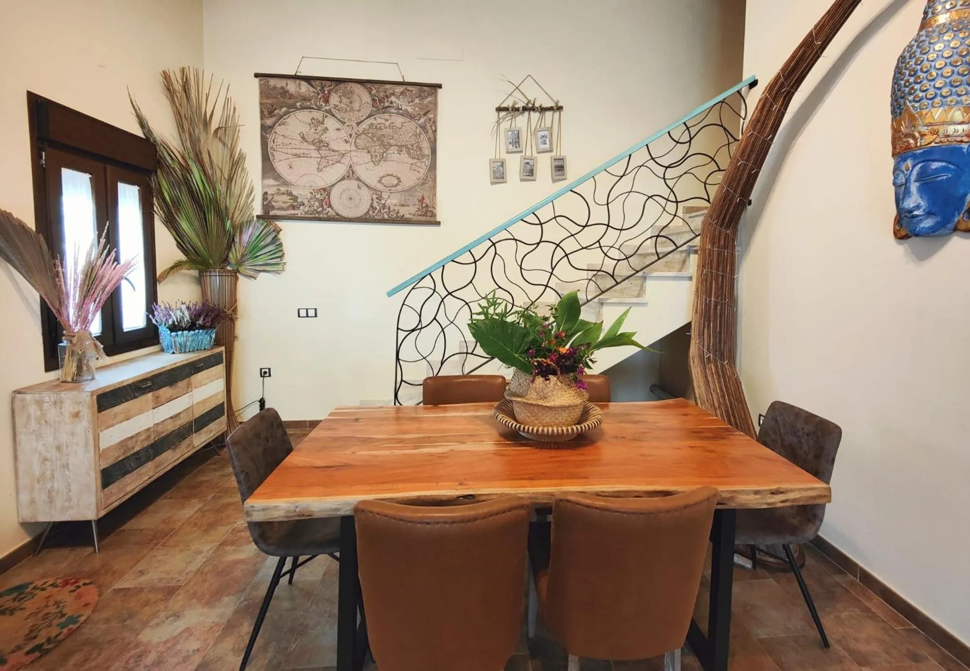 Dining area in Villa Zahara