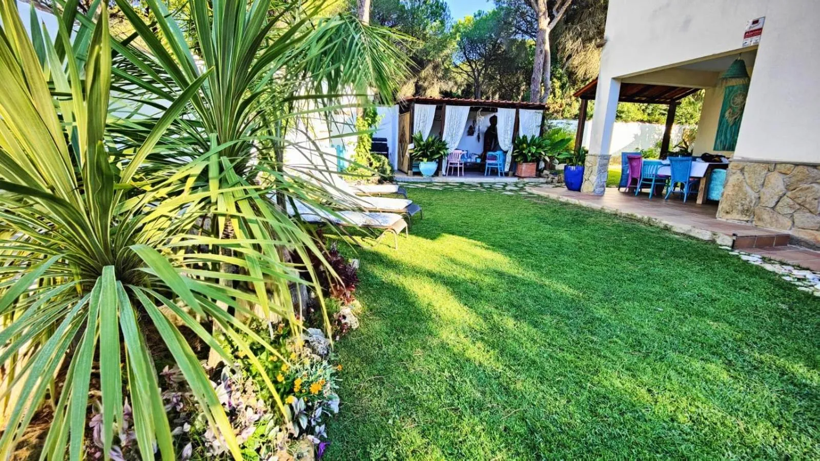 Garden in Villa Zahara