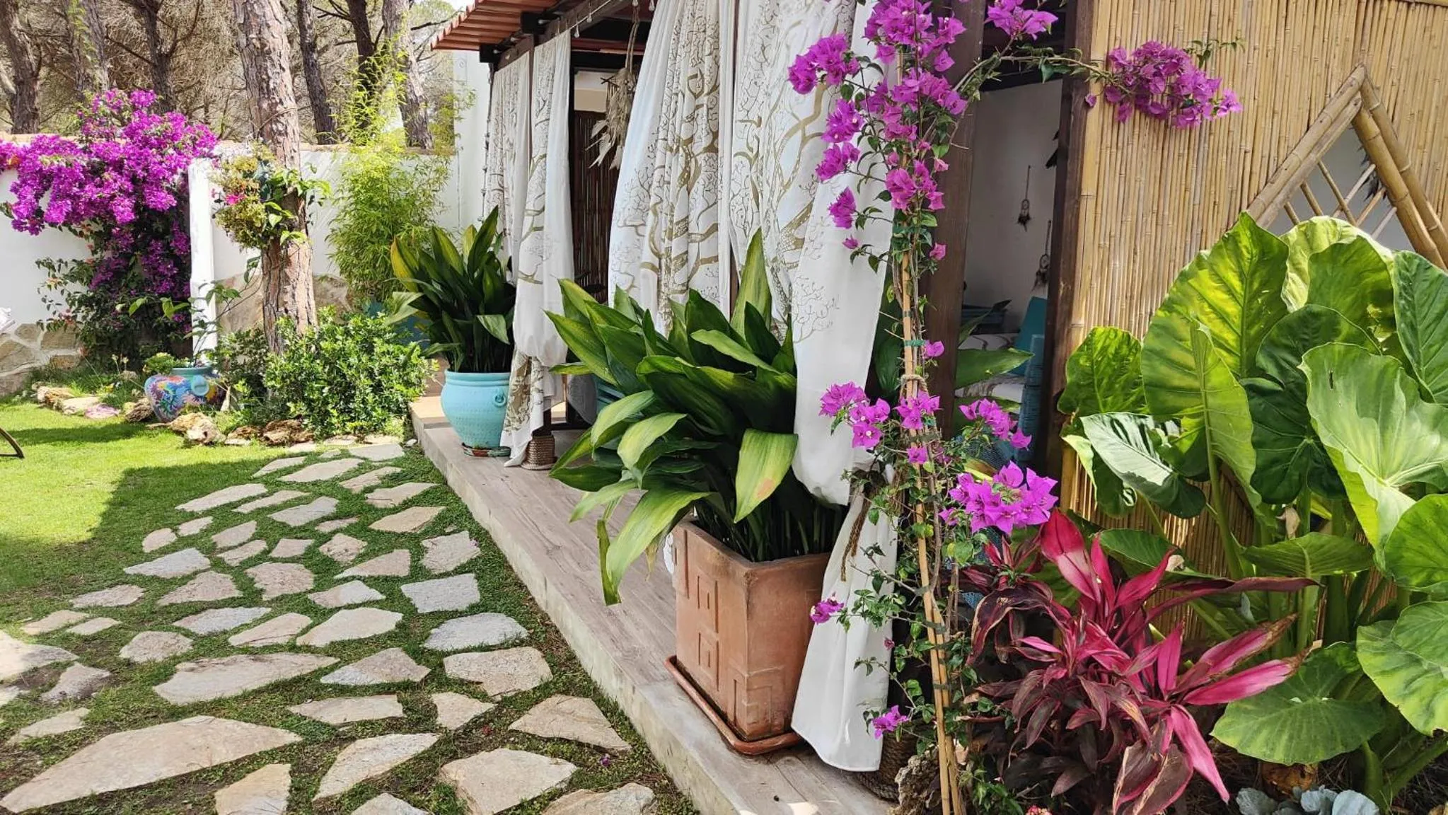 Patio in Villa Zahara