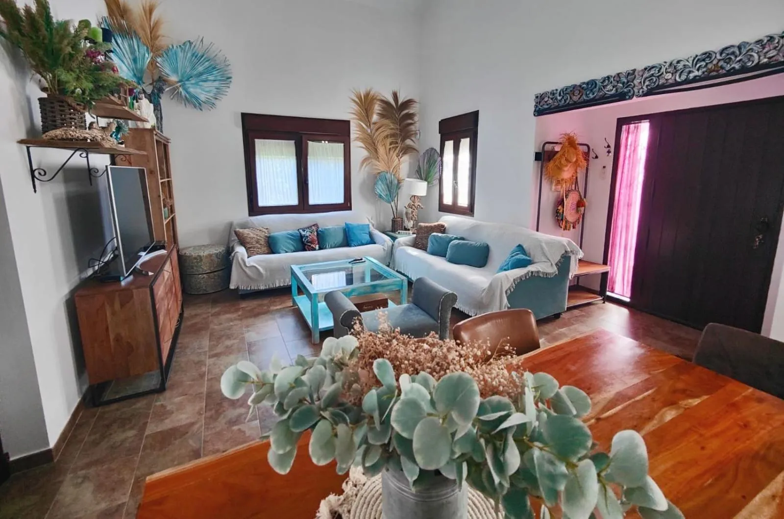 Living room in Villa Zahara