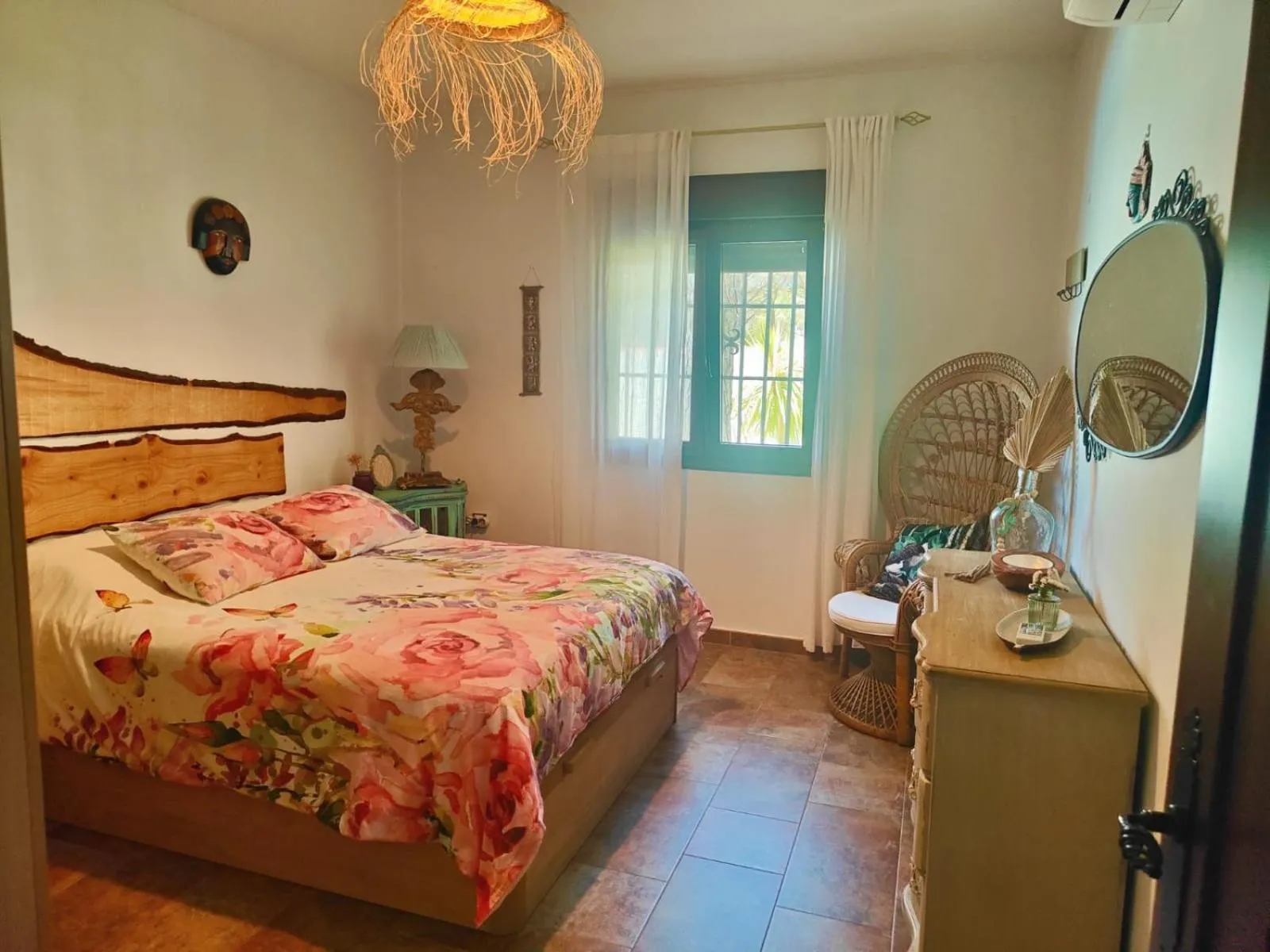 Bedroom, Bed in Villa Zahara