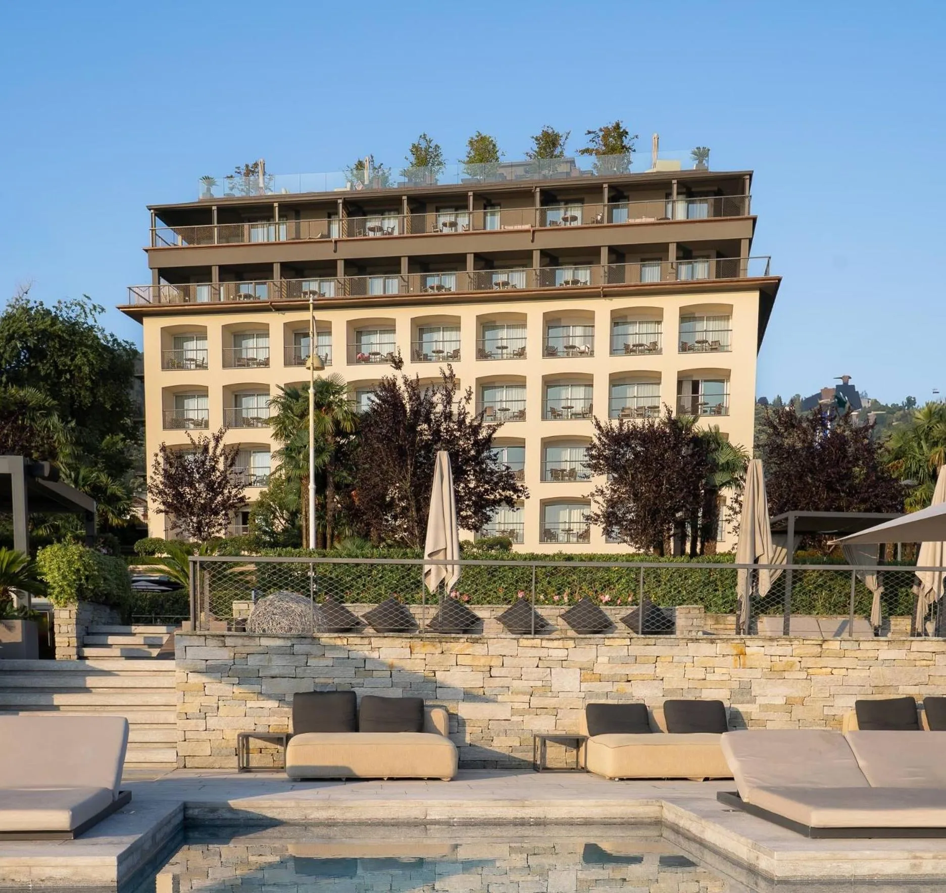 Property building in Hotel La Palma