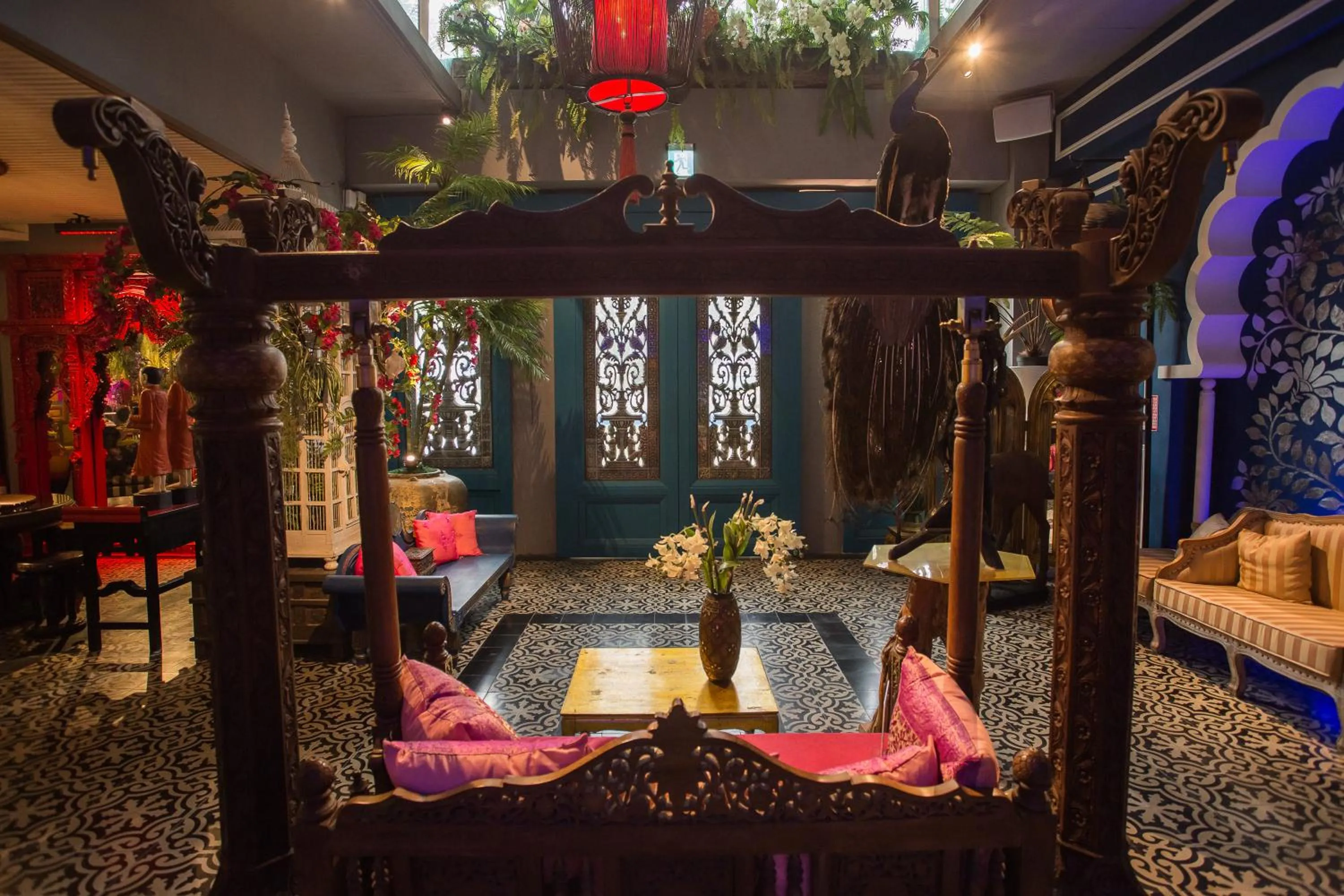 Lobby or reception, Bed in Anna King Hotel