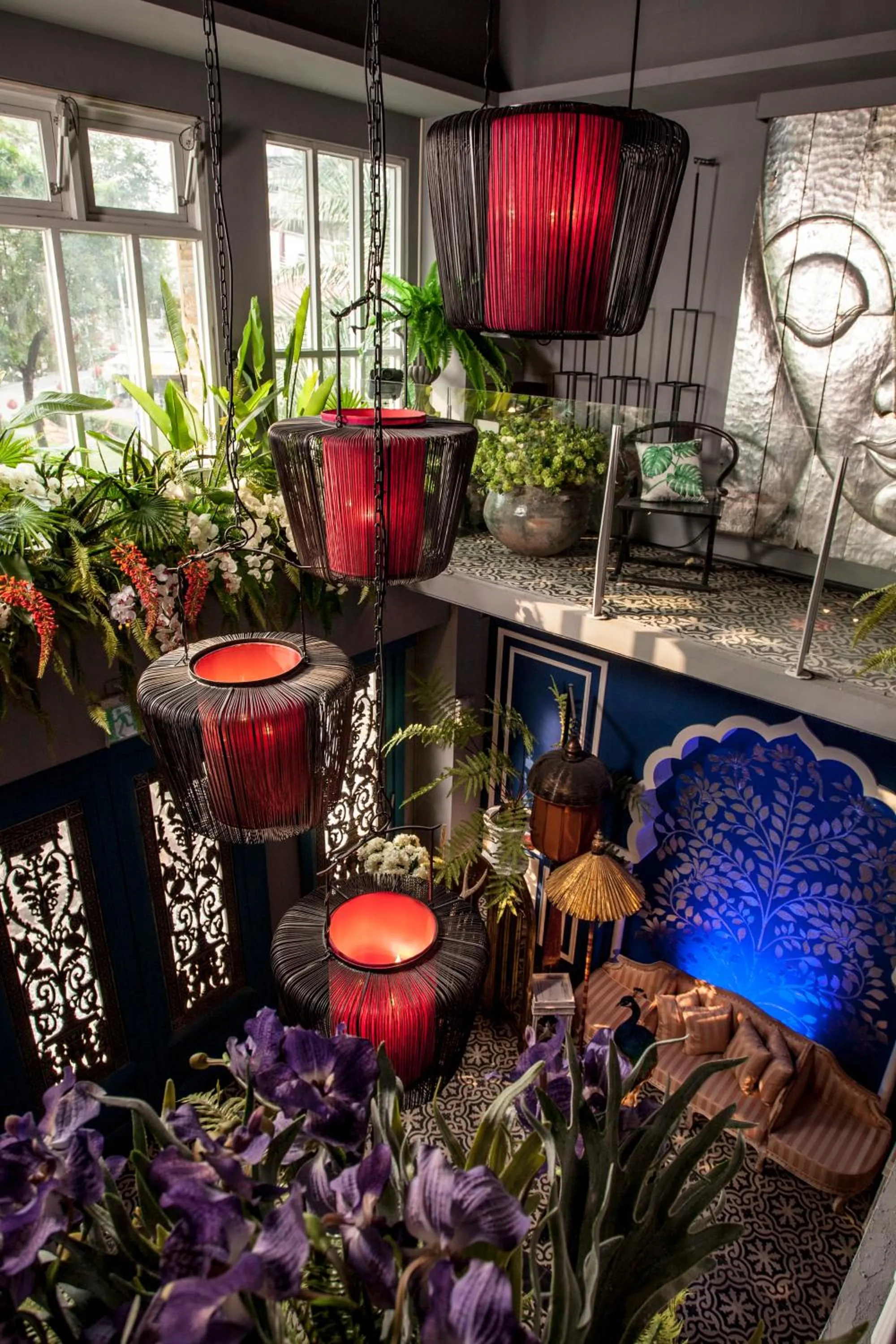 Garden view in Anna King Hotel