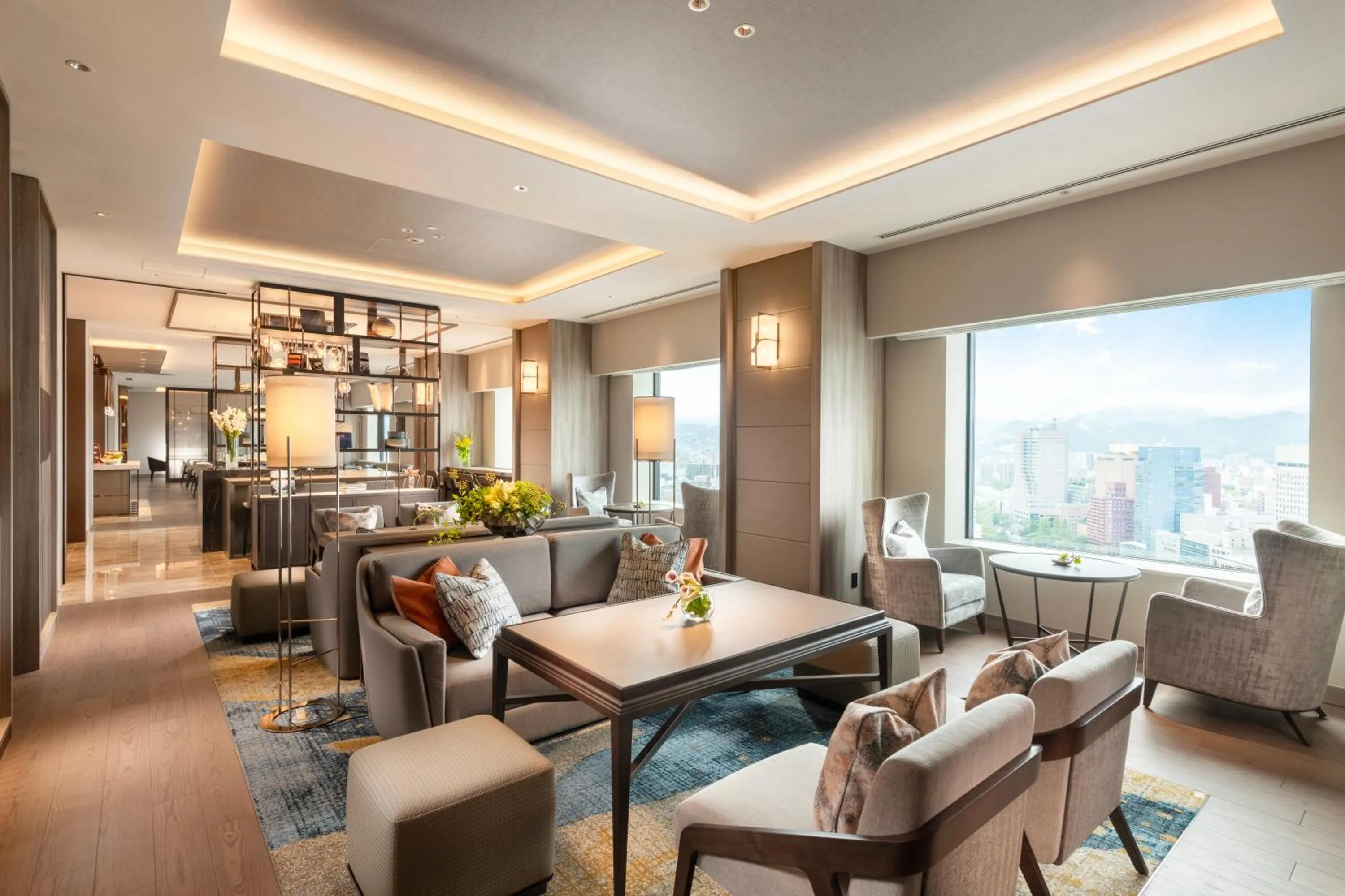 Lounge or bar in Hilton Hiroshima