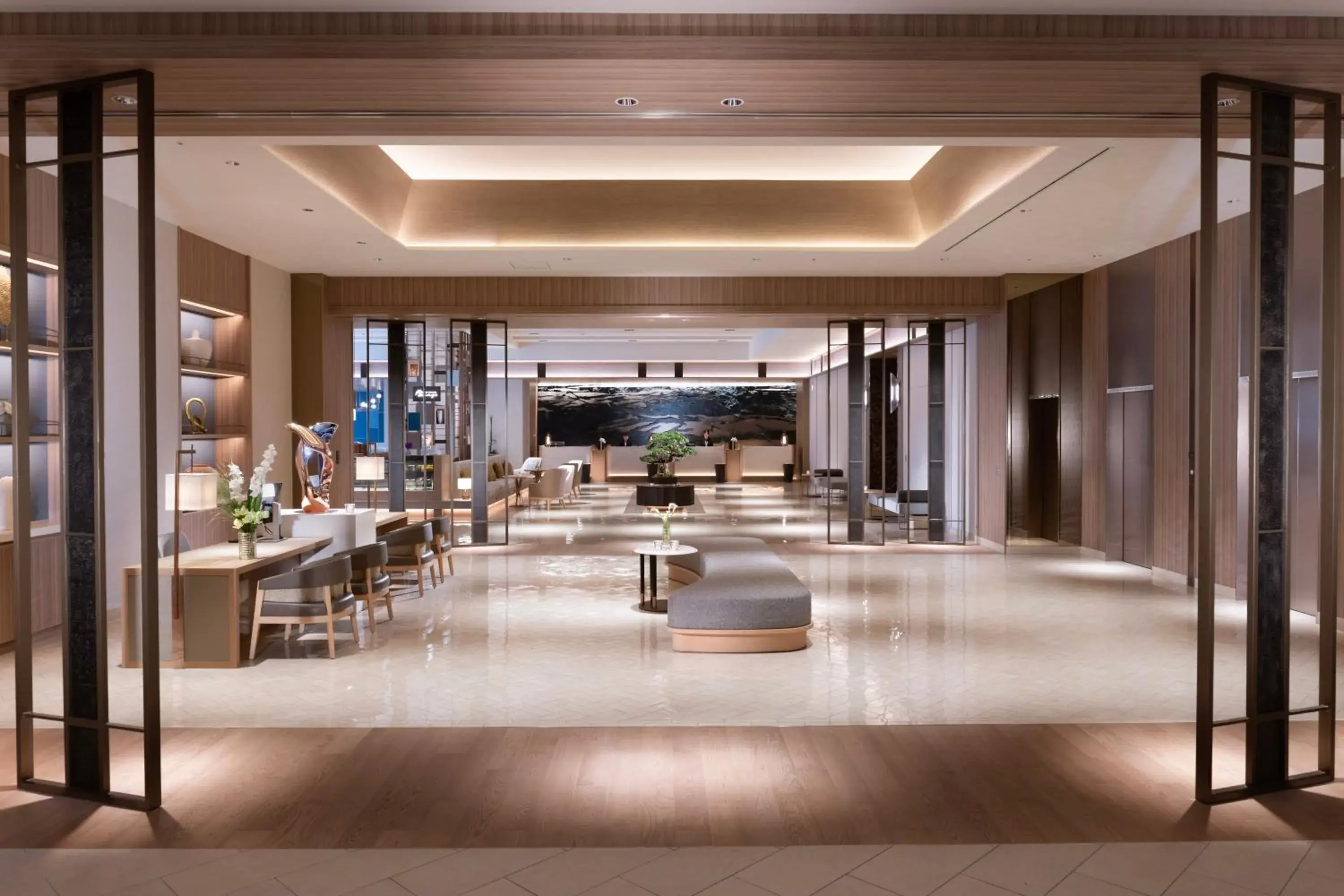 Lobby or reception in Hilton Hiroshima Lobby or reception in Hilton Hiroshima