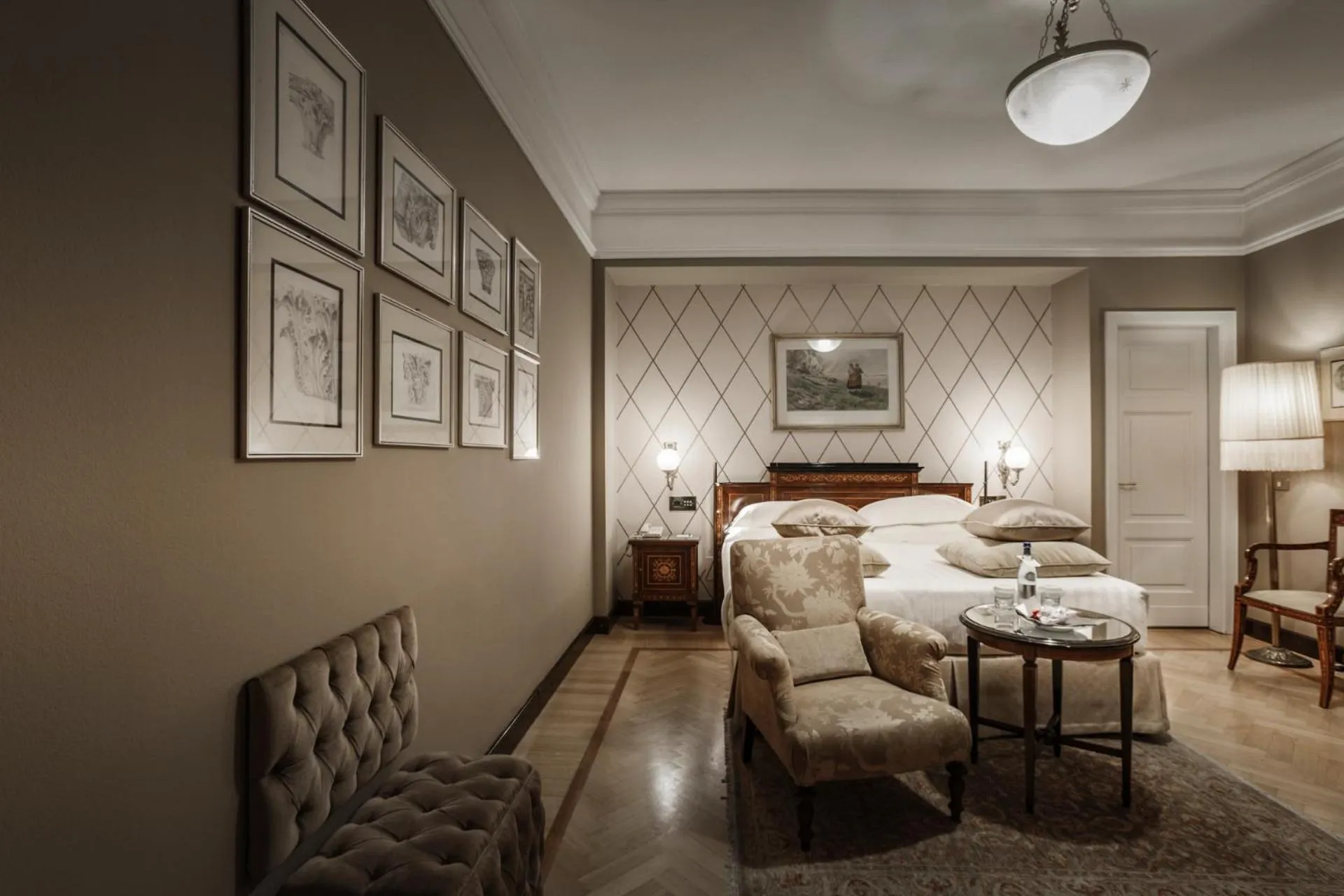 Bedroom in Grand Hotel et de Milan - The Leading Hotels of the World
