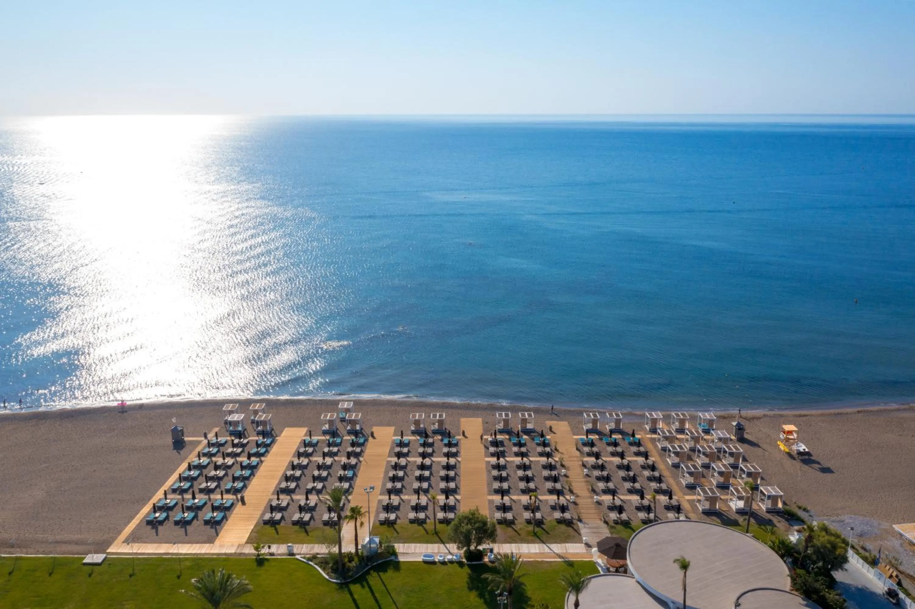 Bird's eye view in Ammades All Suites Beach Hotel & Spa - Adults Only