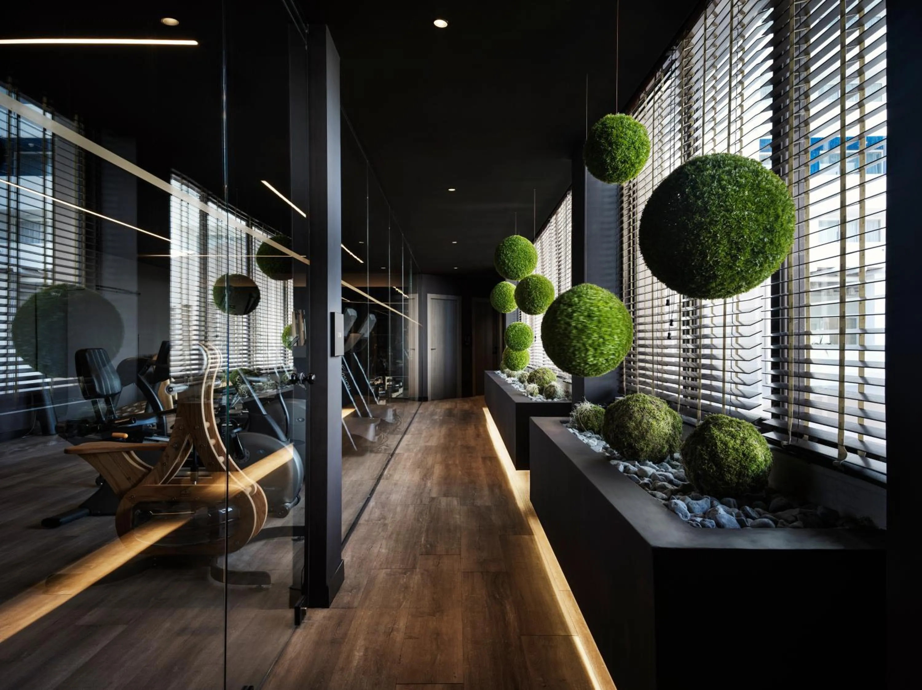 Fitness centre/facilities in Ammades All Suites Beach Hotel & Spa - Adults Only