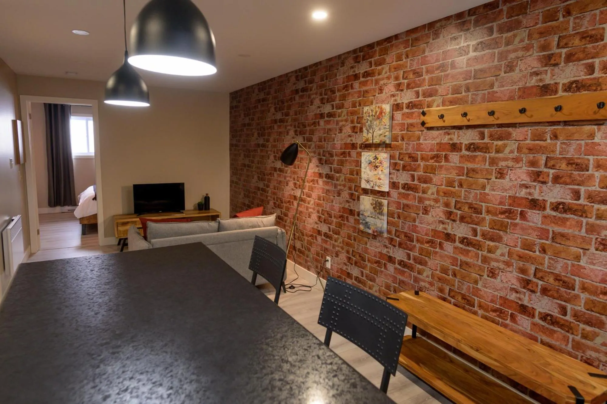 Living room in Le Court-Toit