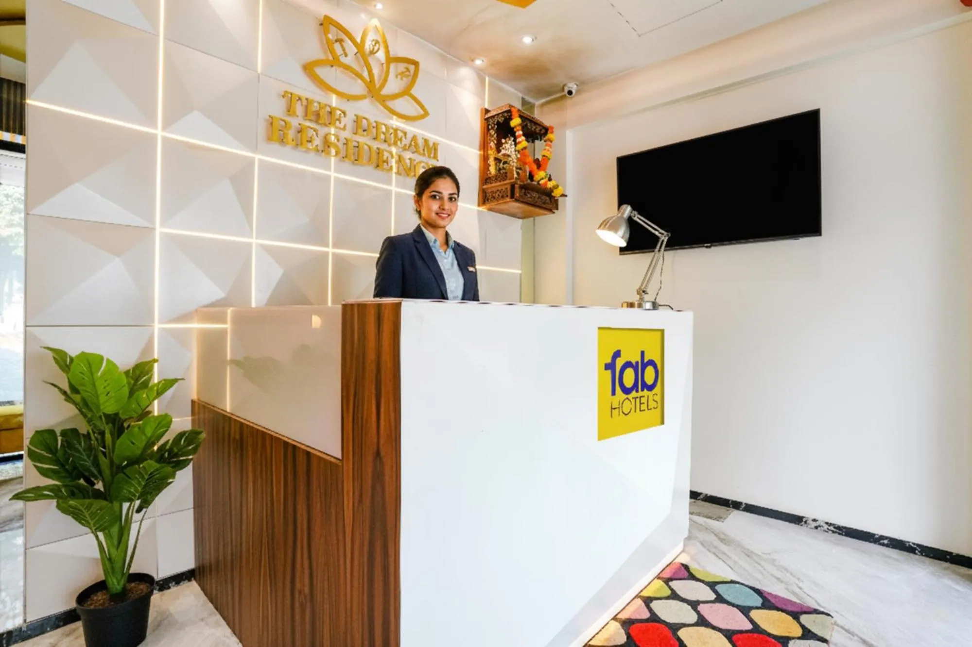 Lobby or reception in Via The Dream Residency - Nr Mumbai International Airport