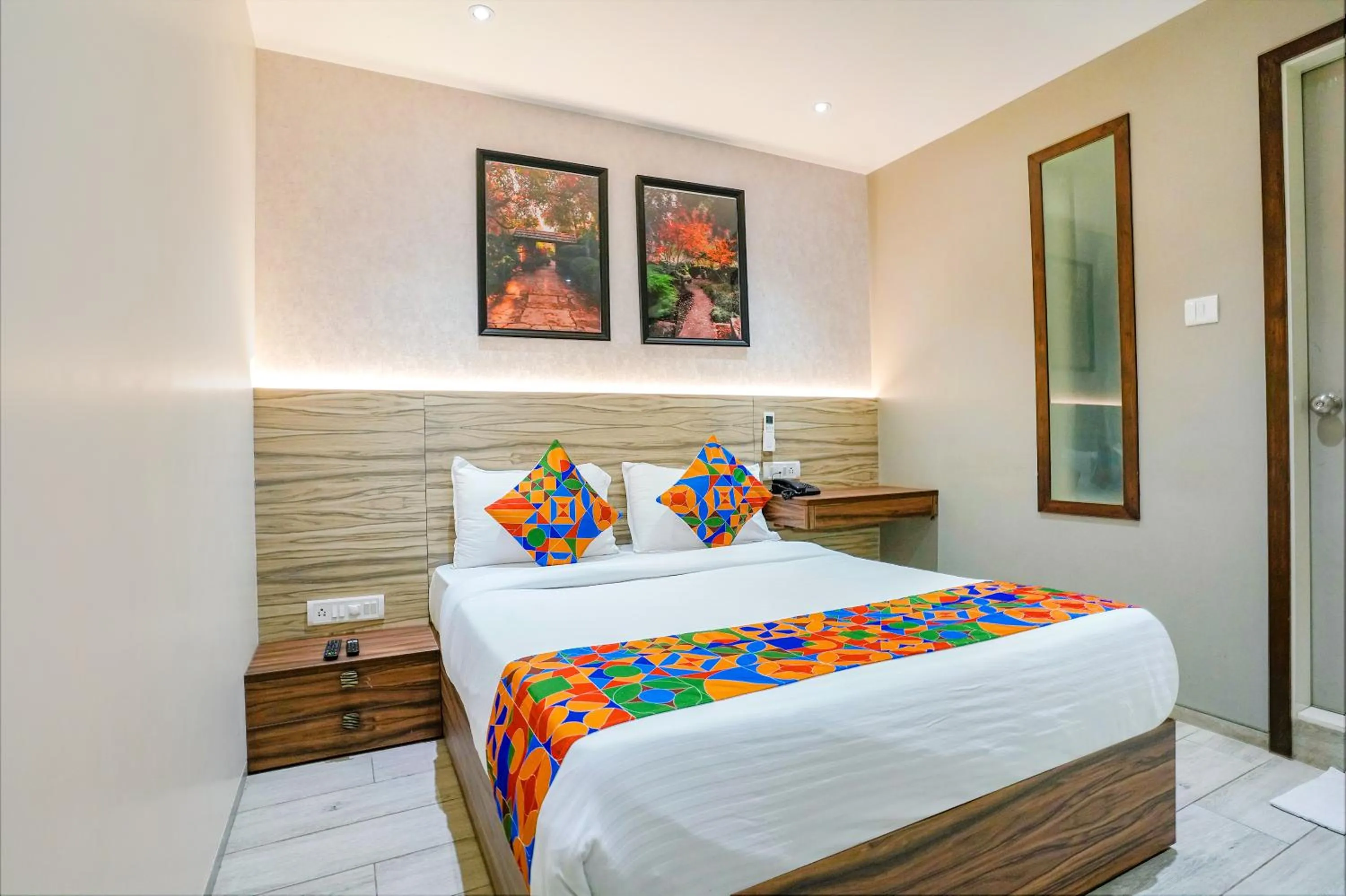 Photo of the whole room, Bed in Via The Dream Residency - Nr Mumbai International Airport