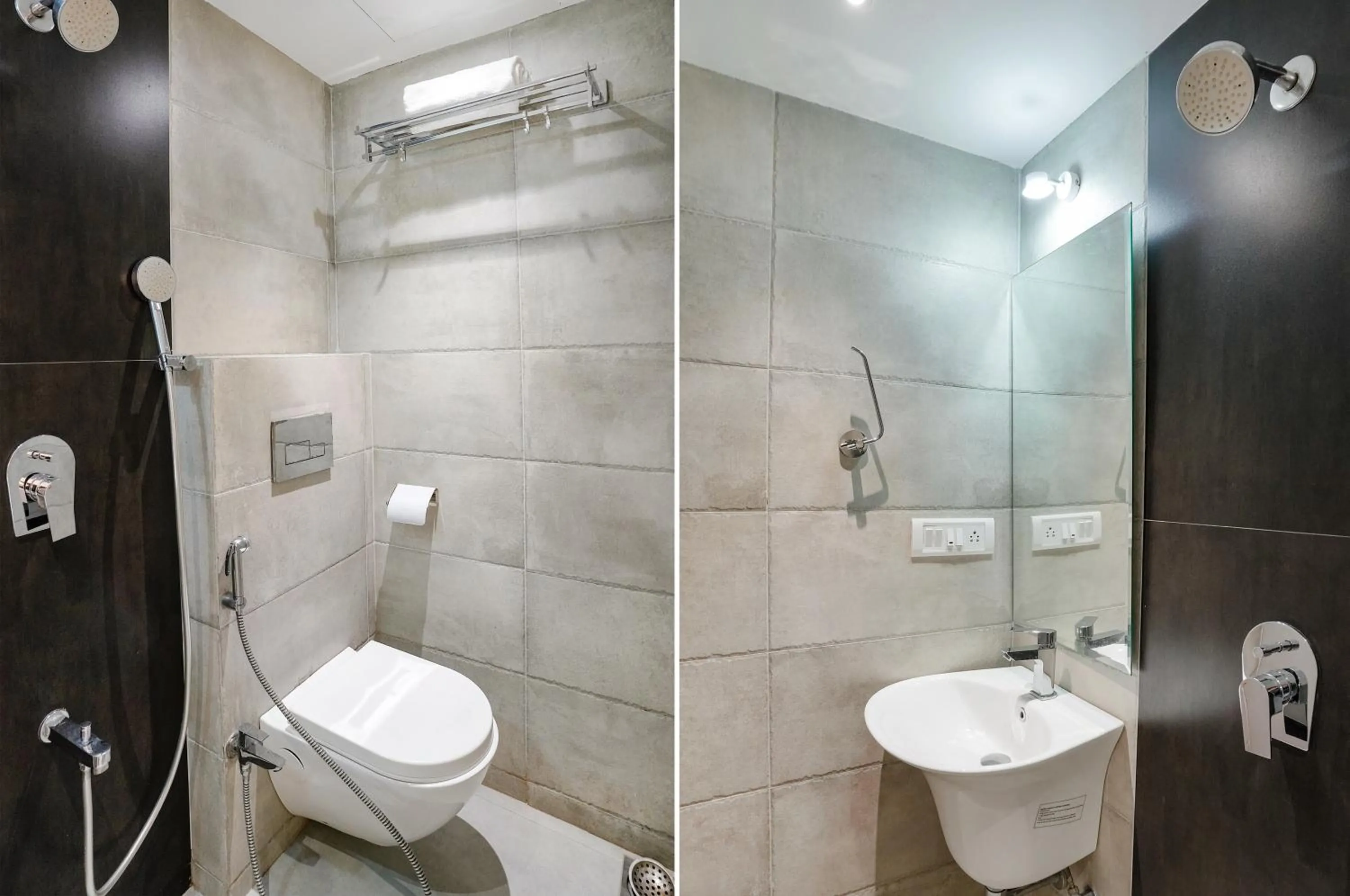 Bathroom in Via The Dream Residency - Nr Mumbai International Airport