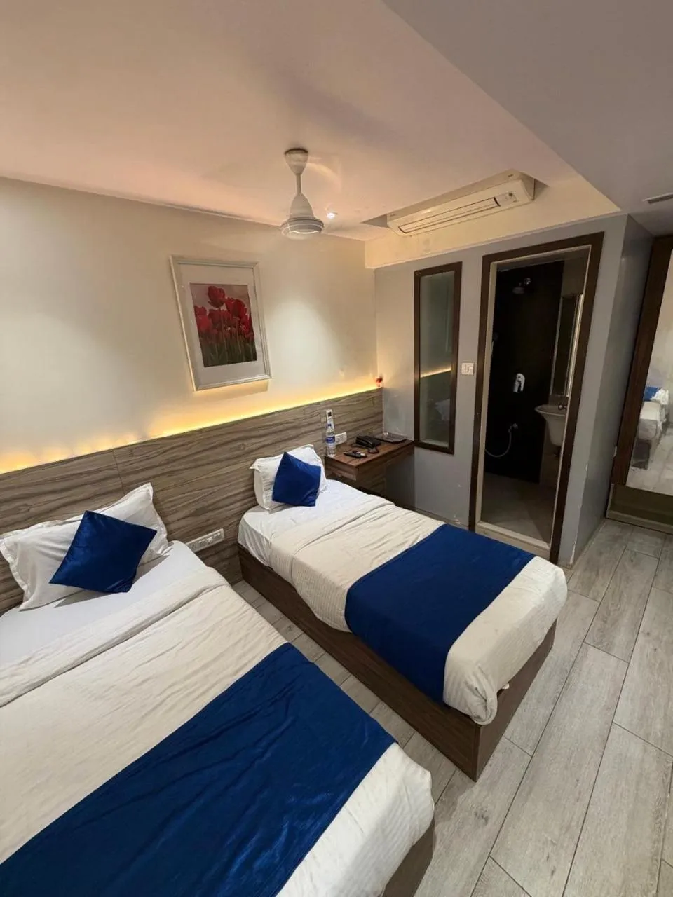 Bed in The Dream Residency - Sakinaka, Nr Mumbai International Airport