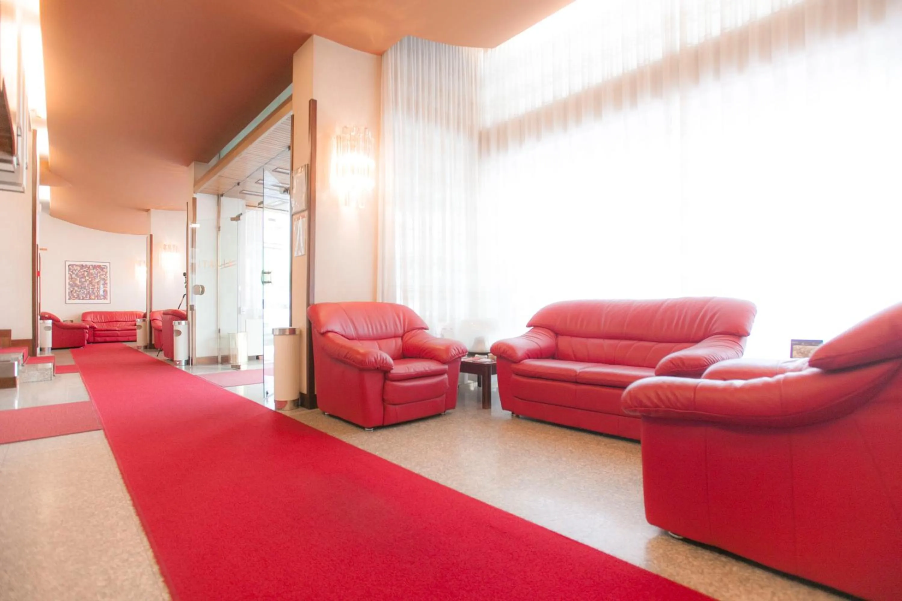 Lobby or reception in Albergo Residence Italia Vintage Hotel