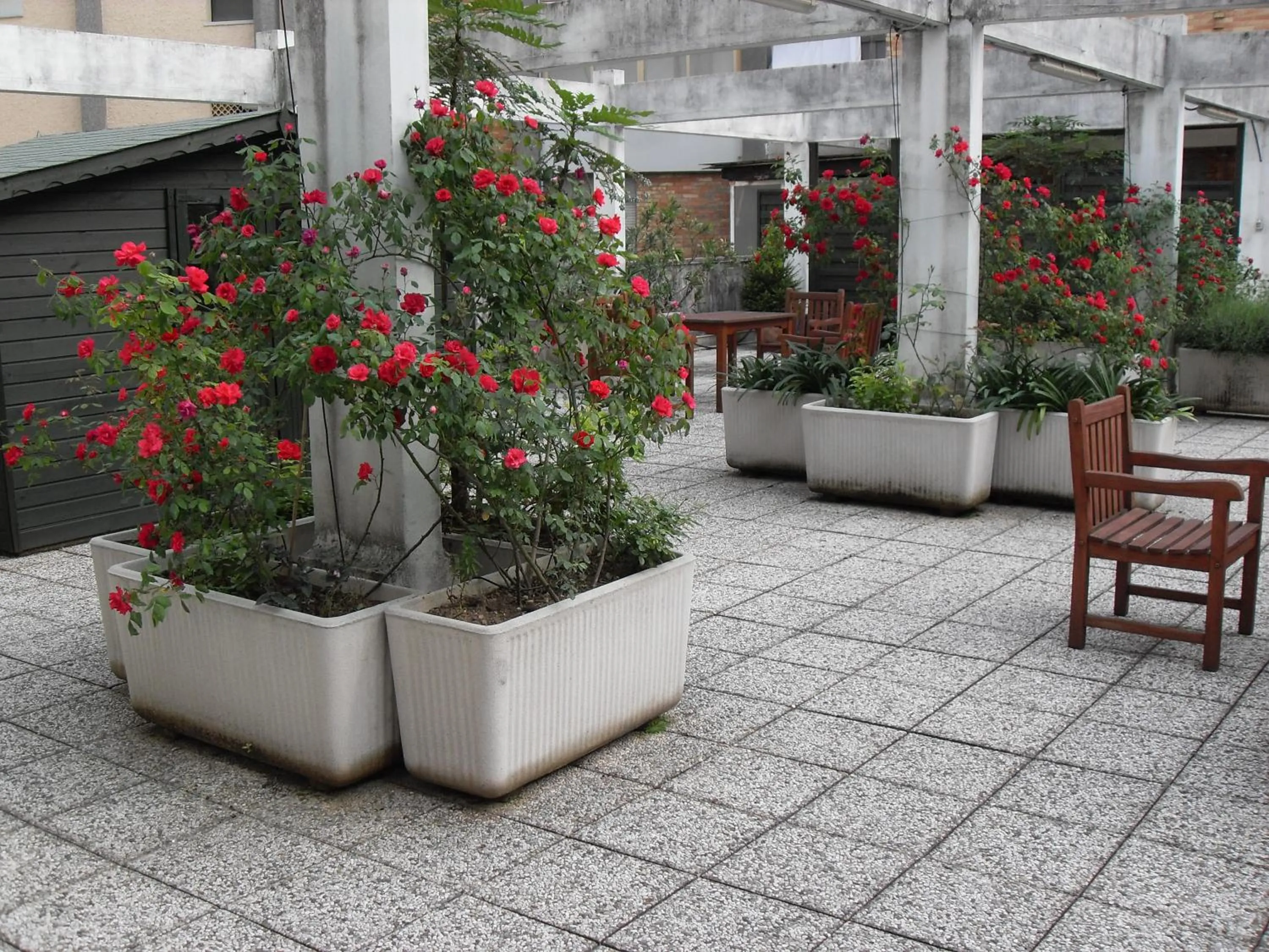 Balcony/Terrace in Albergo Residence Italia Vintage Hotel