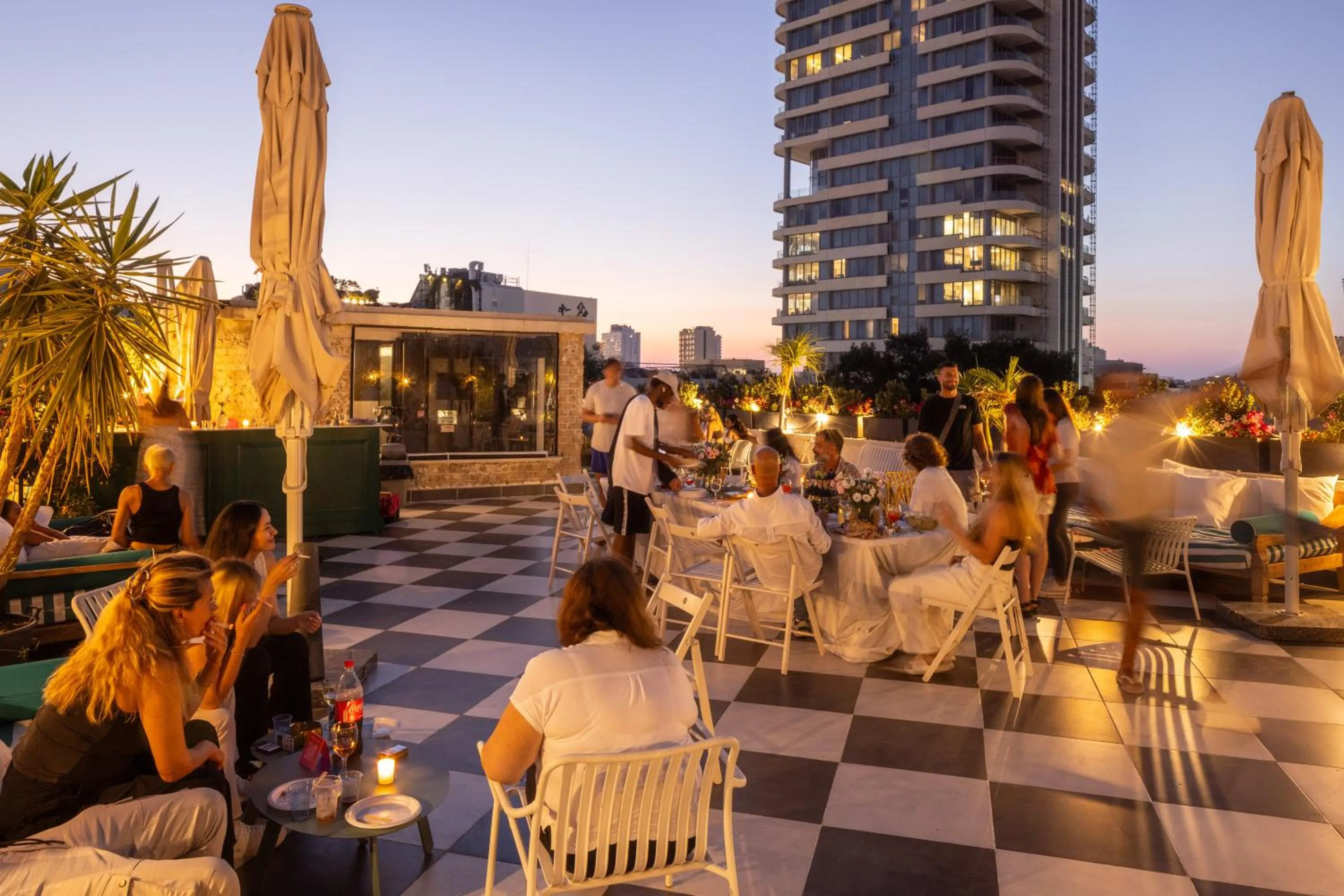 Balcony/Terrace in Pixel Dizengoff Square - Hotel & Spa