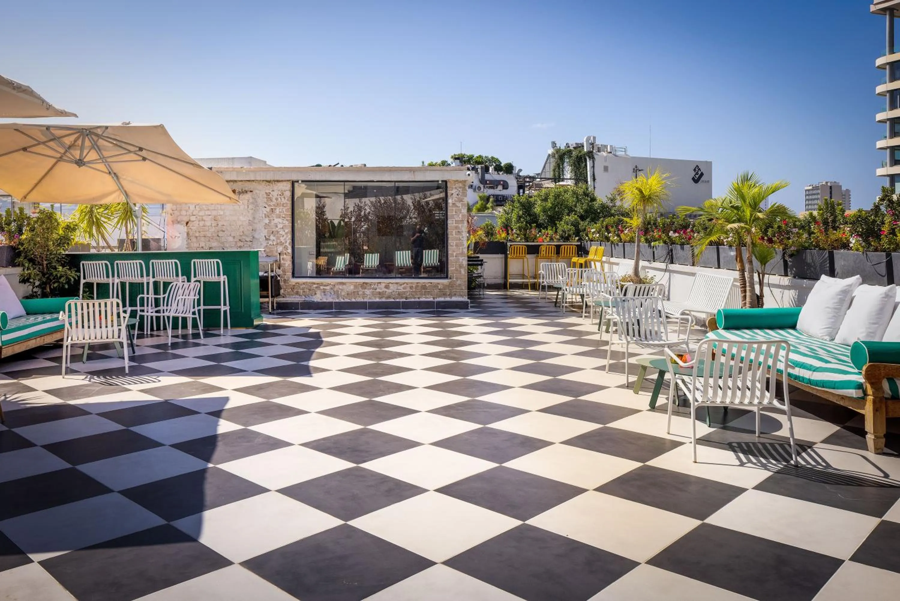 Balcony/Terrace in Pixel Dizengoff Square - Hotel & Spa