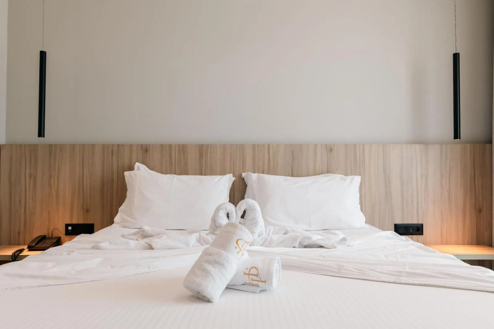 Bed in Hotel Portanova