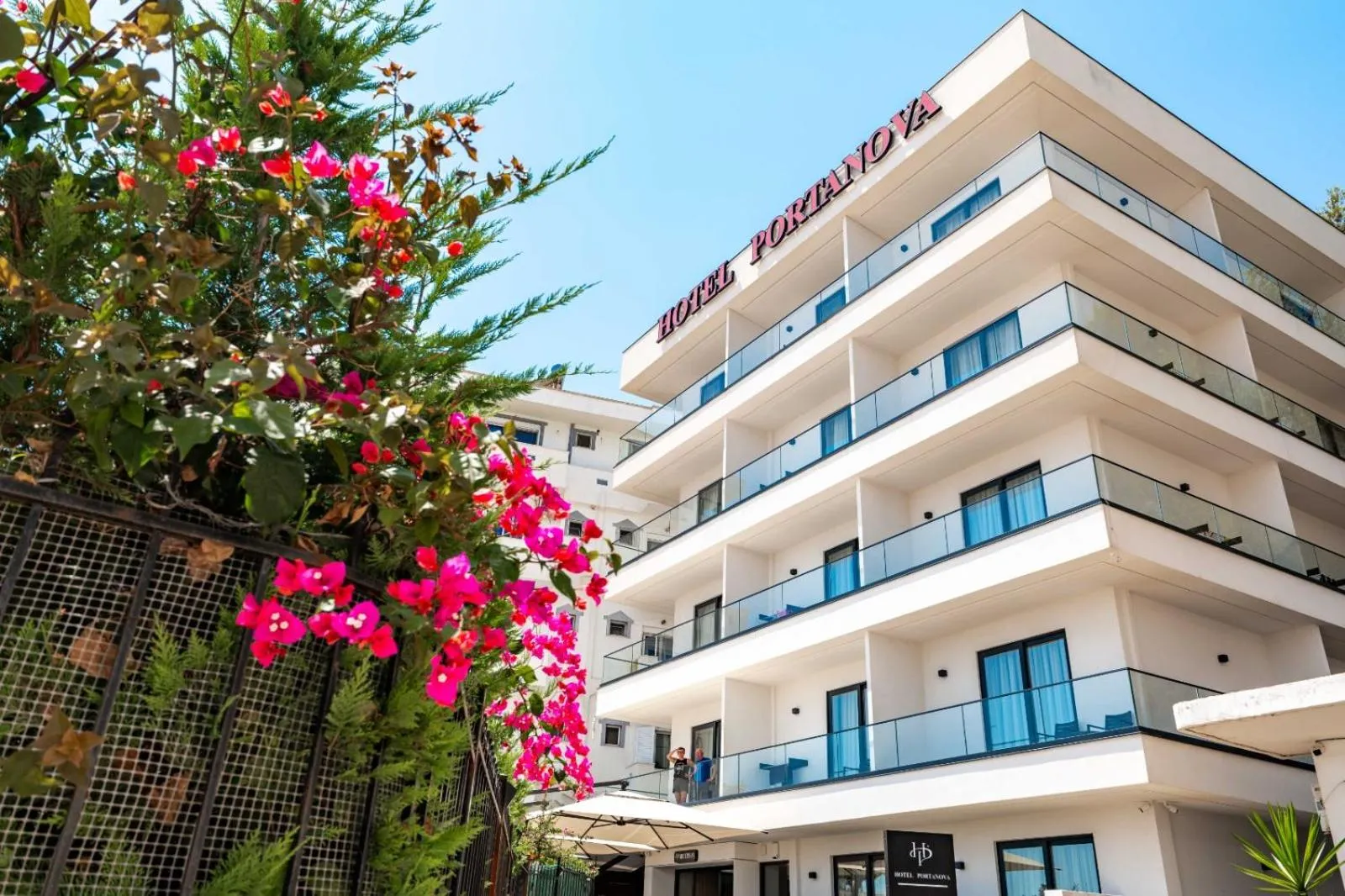 Facade/entrance in Hotel Portanova