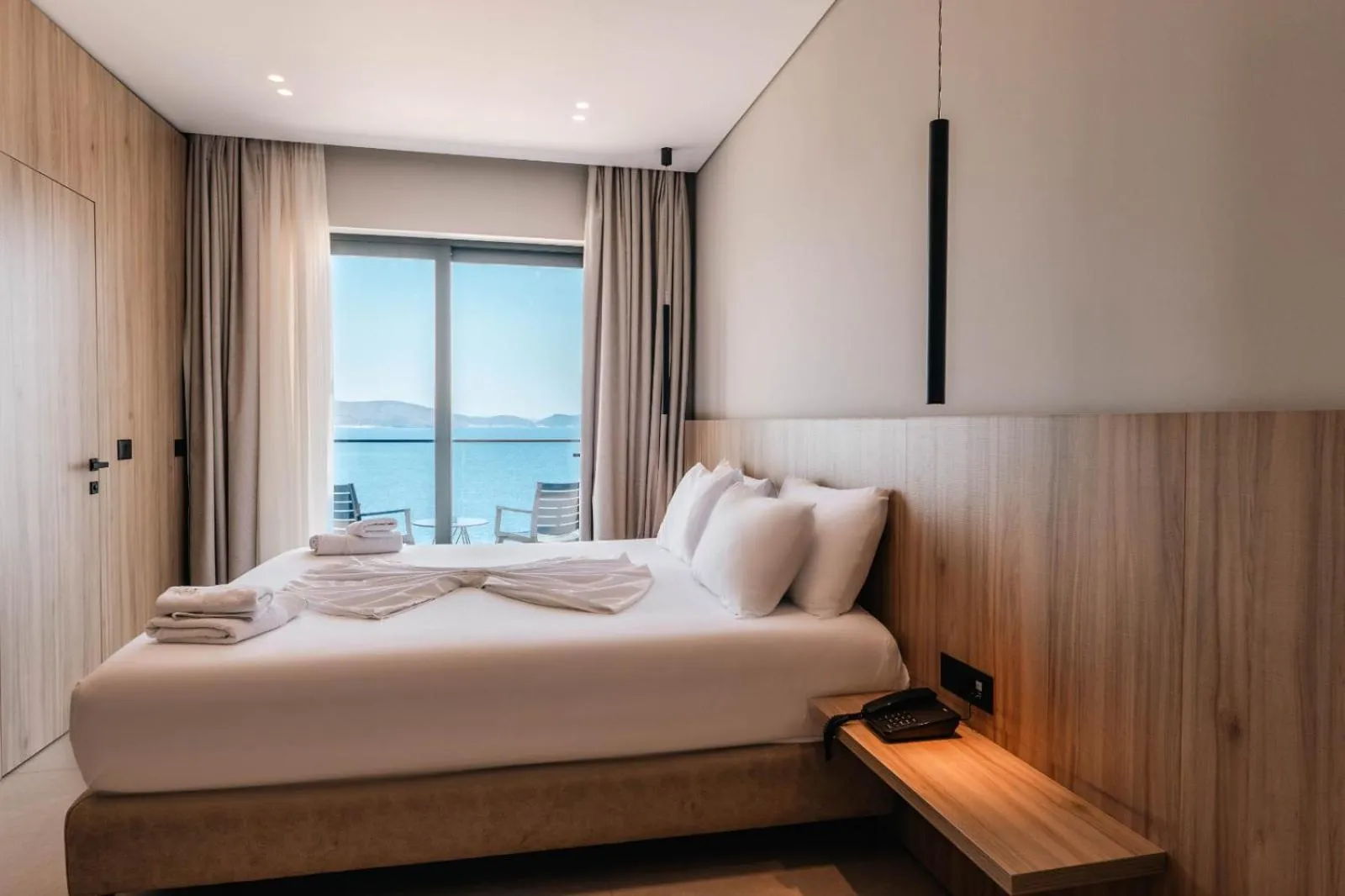 Bedroom, Bed in Hotel Portanova