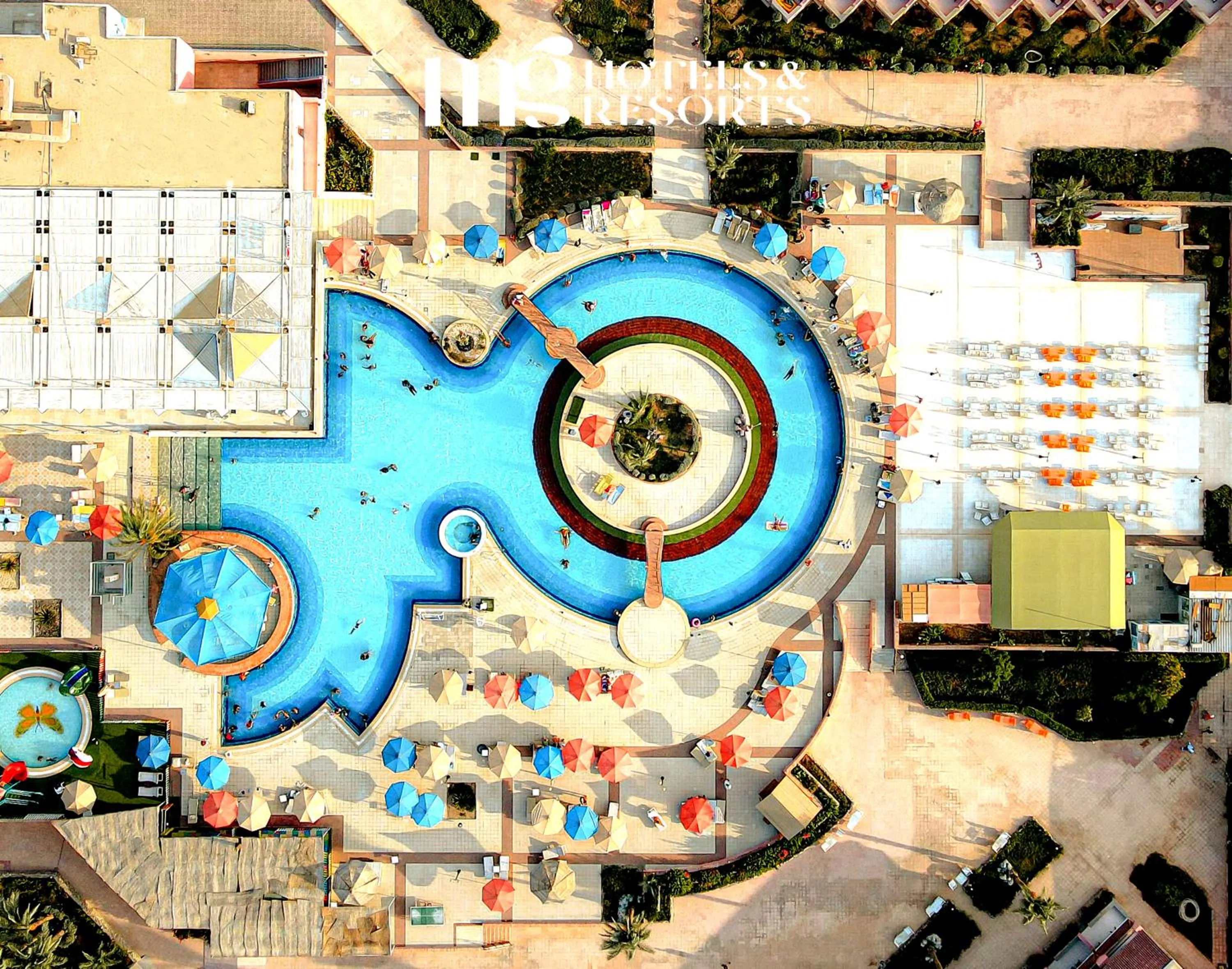 Swimming pool in MG Alexander The Great Hotel