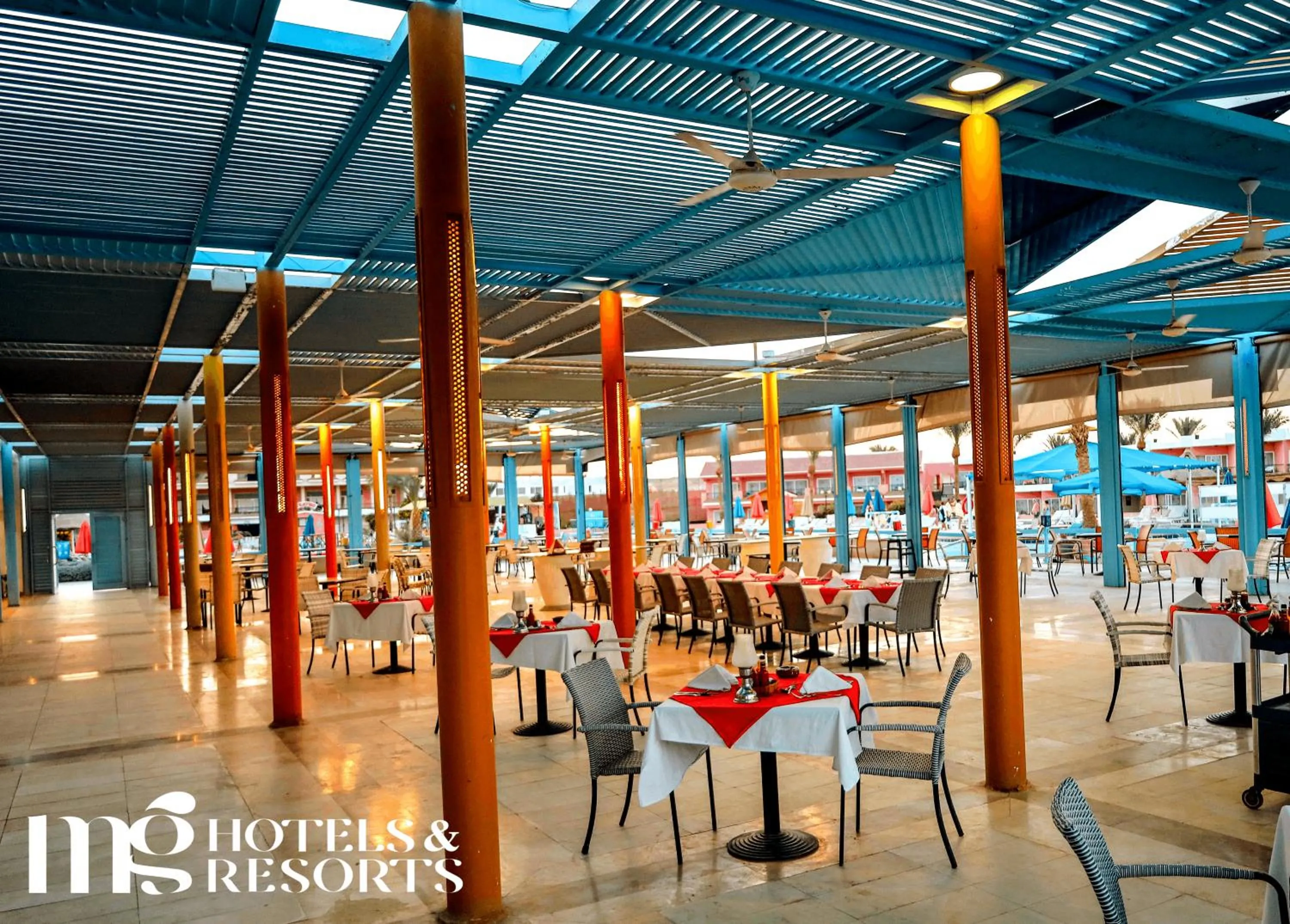 Restaurant/places to eat in MG Alexander The Great Hotel