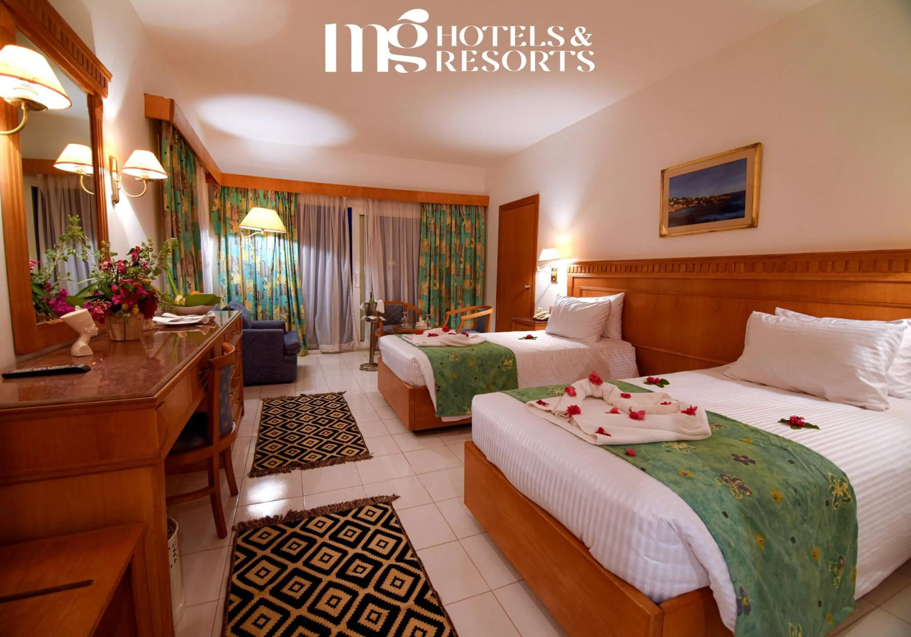 Bedroom in MG Alexander The Great Hotel