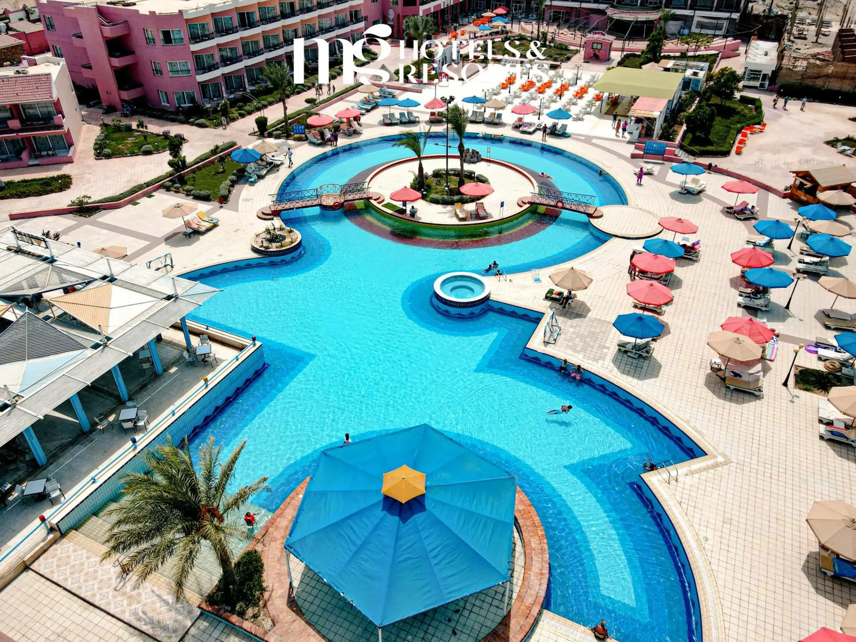Pool view in MG Alexander The Great Hotel Pool view in MG Alexander The Great Hotel