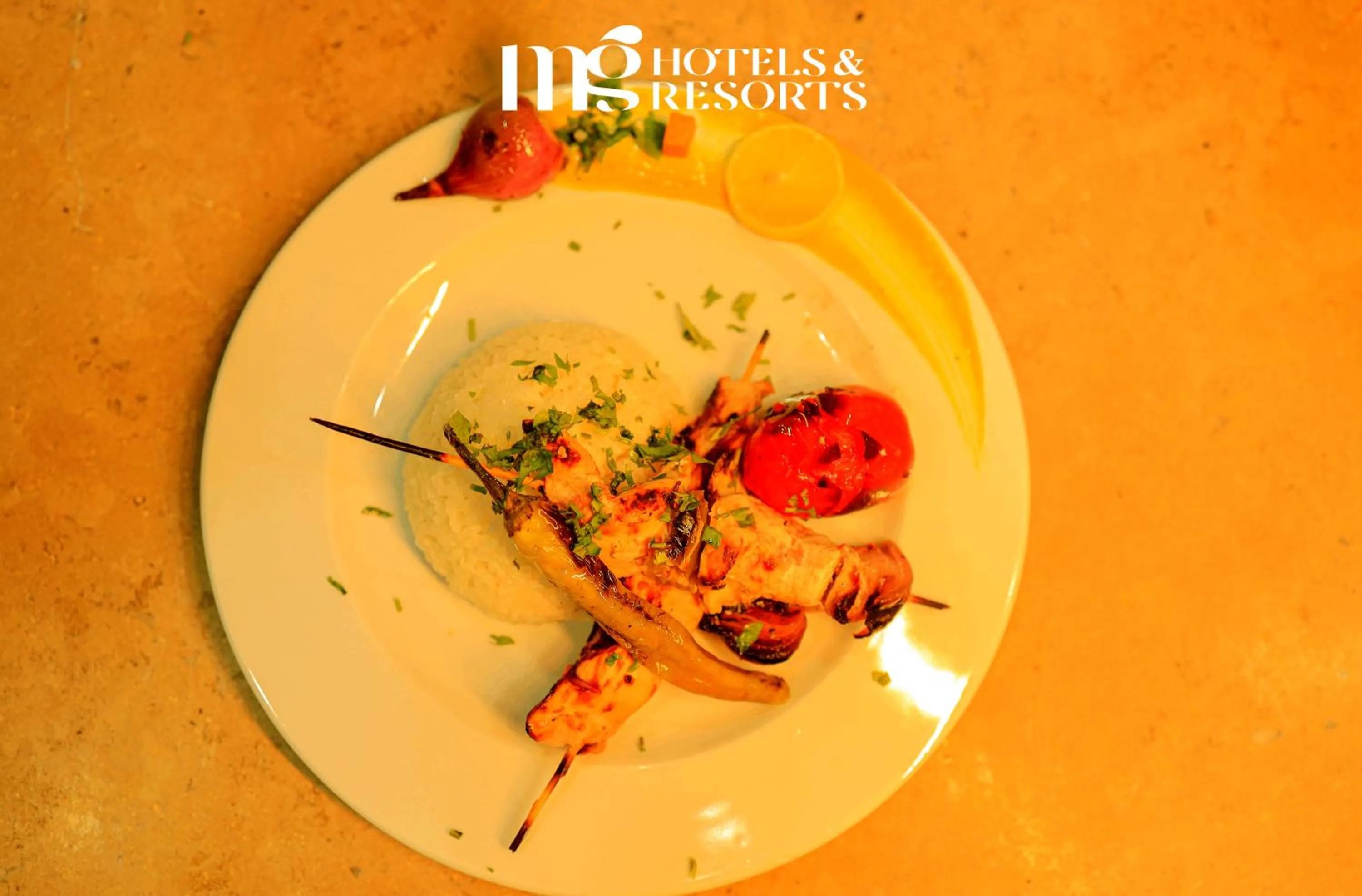 Food and drinks in MG Alexander The Great Hotel