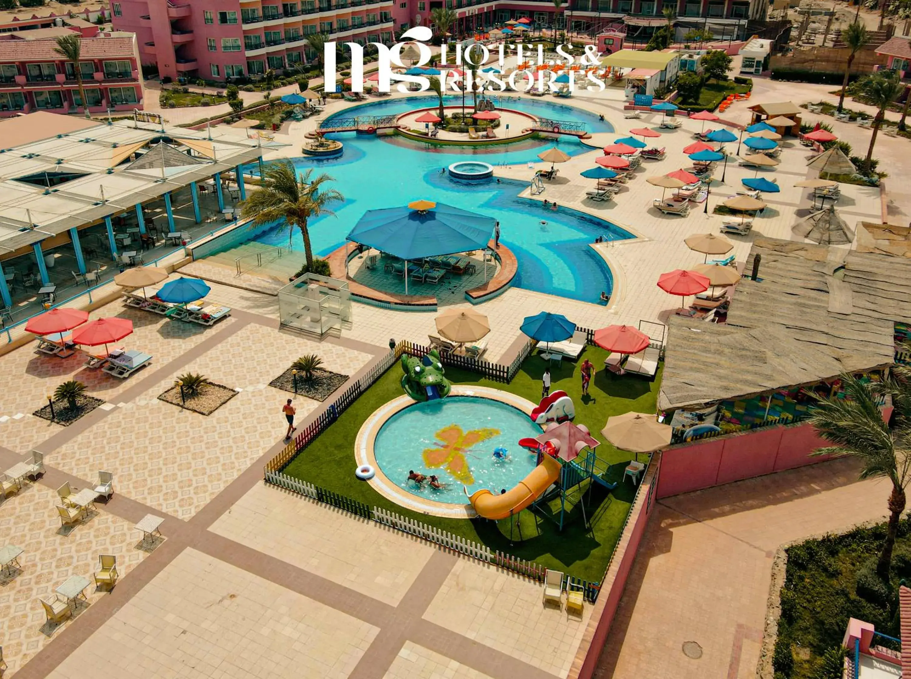 Pool view in MG Alexander The Great Hotel Pool view in MG Alexander The Great Hotel