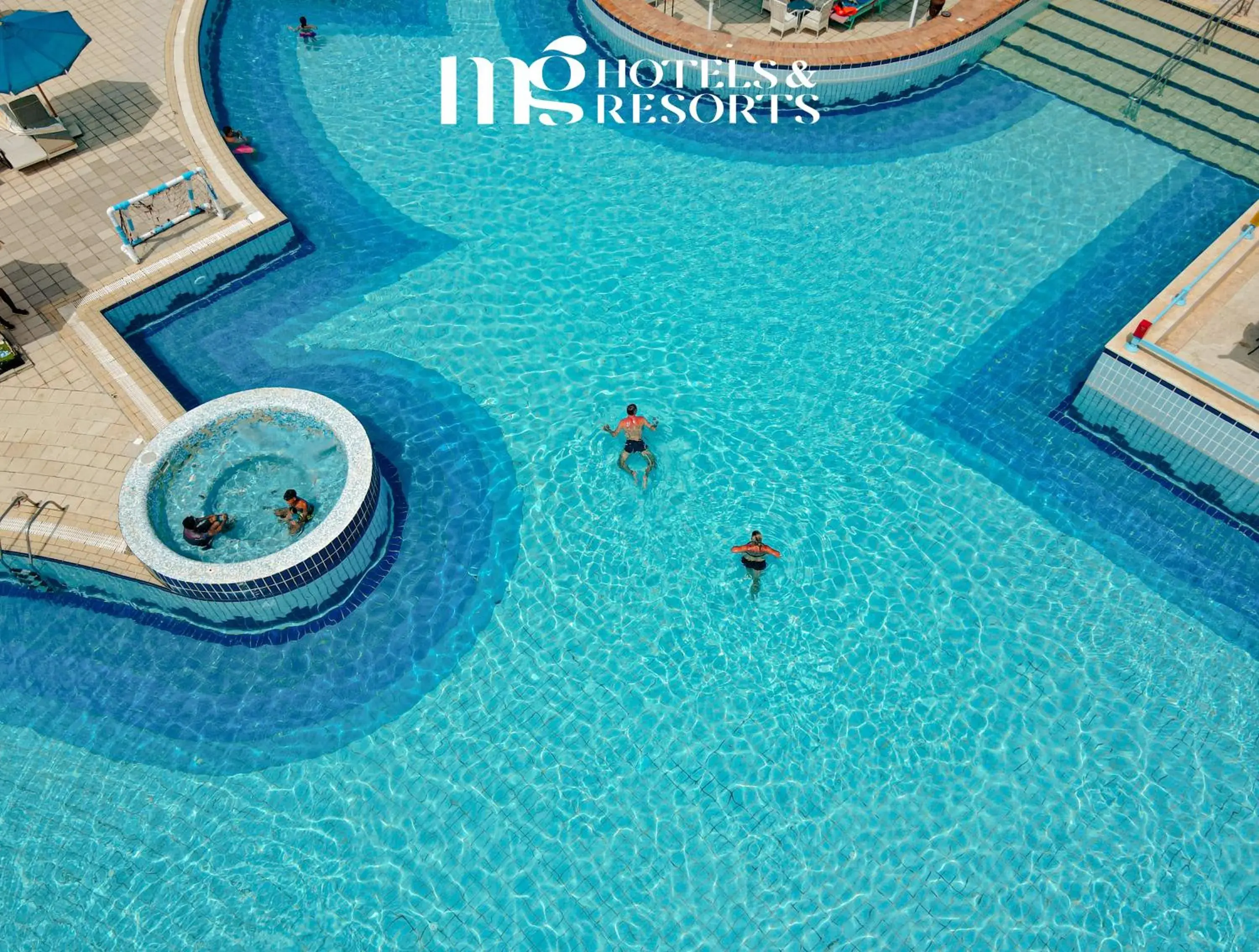 Pool view in MG Alexander The Great Hotel Pool view in MG Alexander The Great Hotel