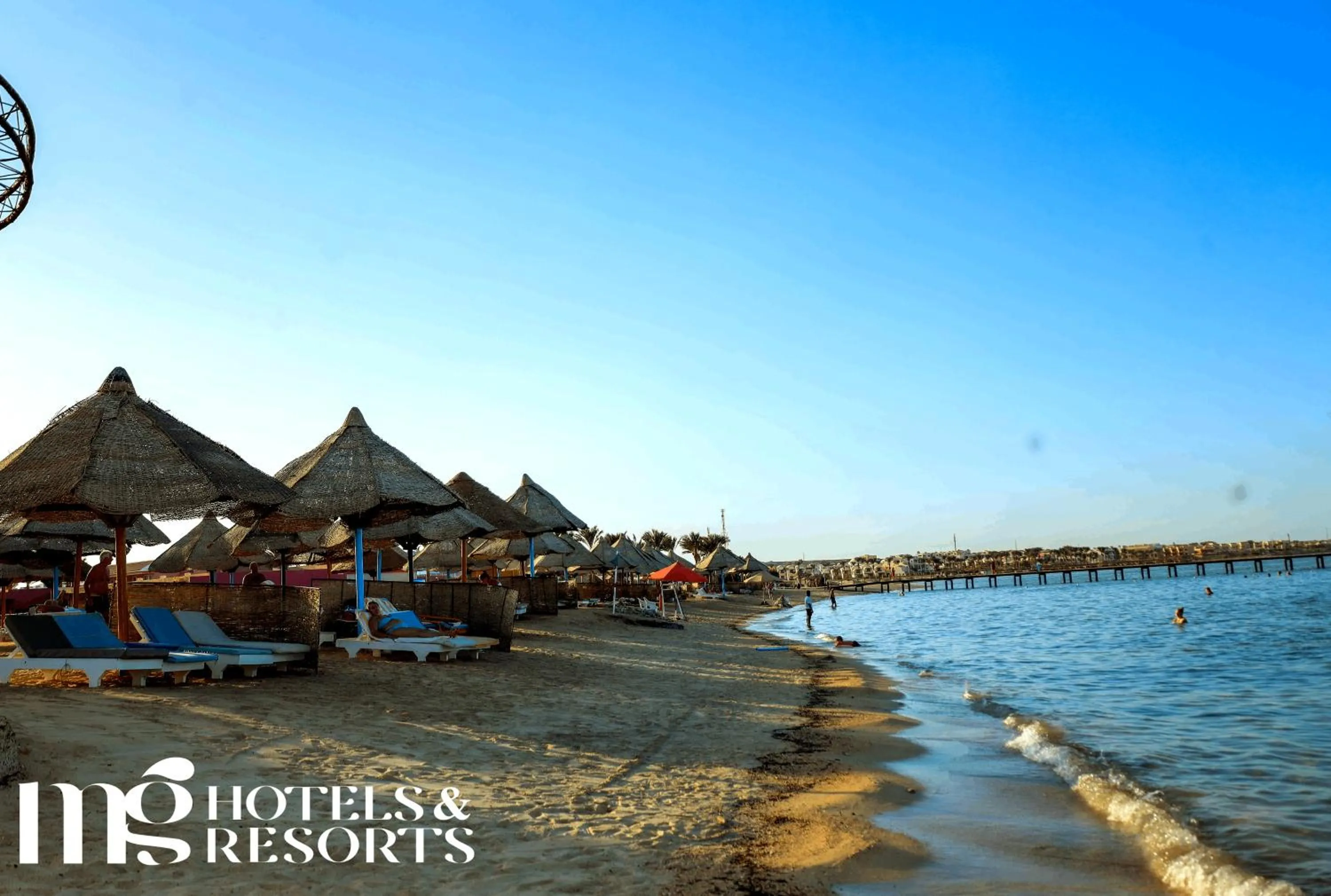 Beach in MG Alexander The Great Hotel