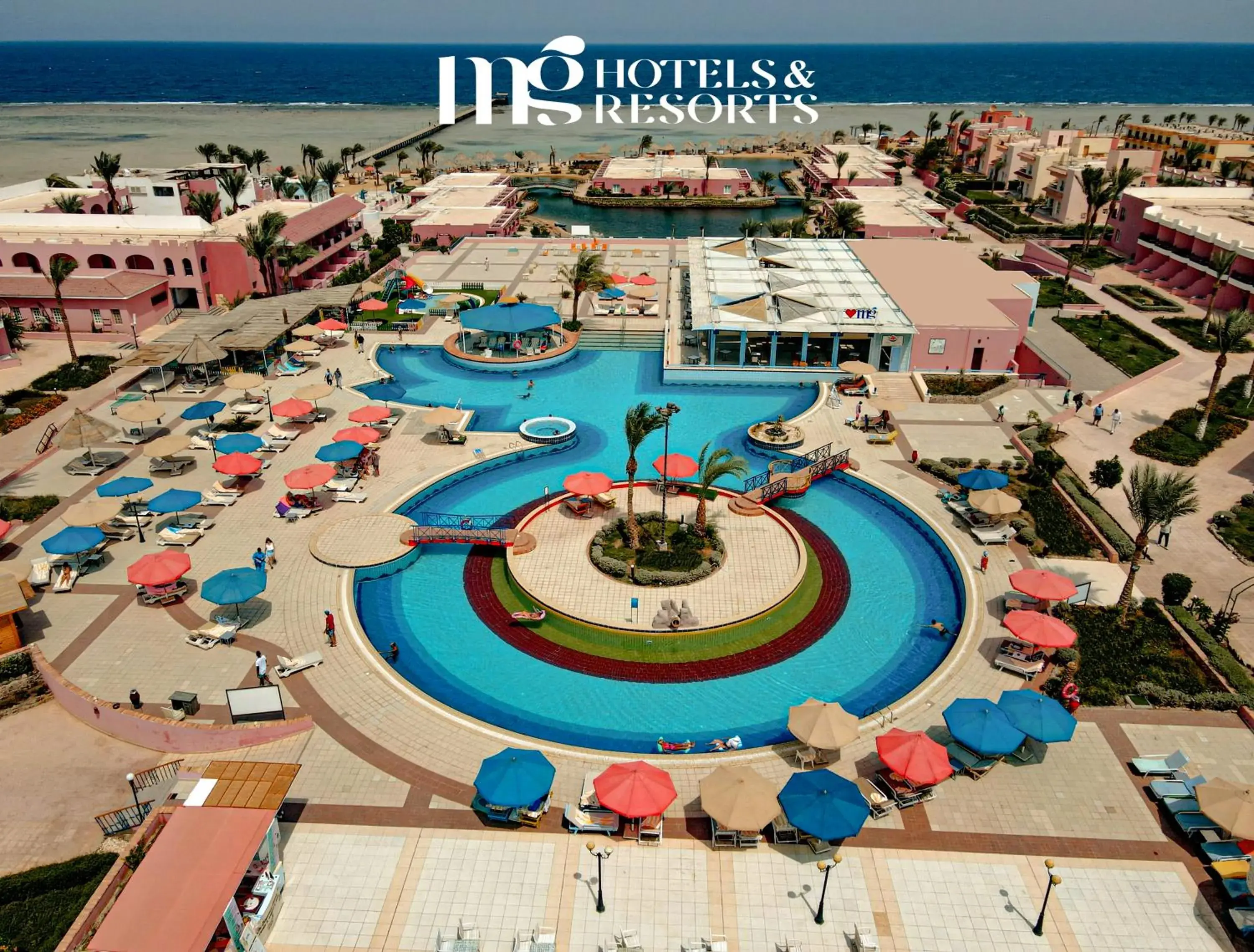 Pool view in MG Alexander The Great Hotel Pool view in MG Alexander The Great Hotel