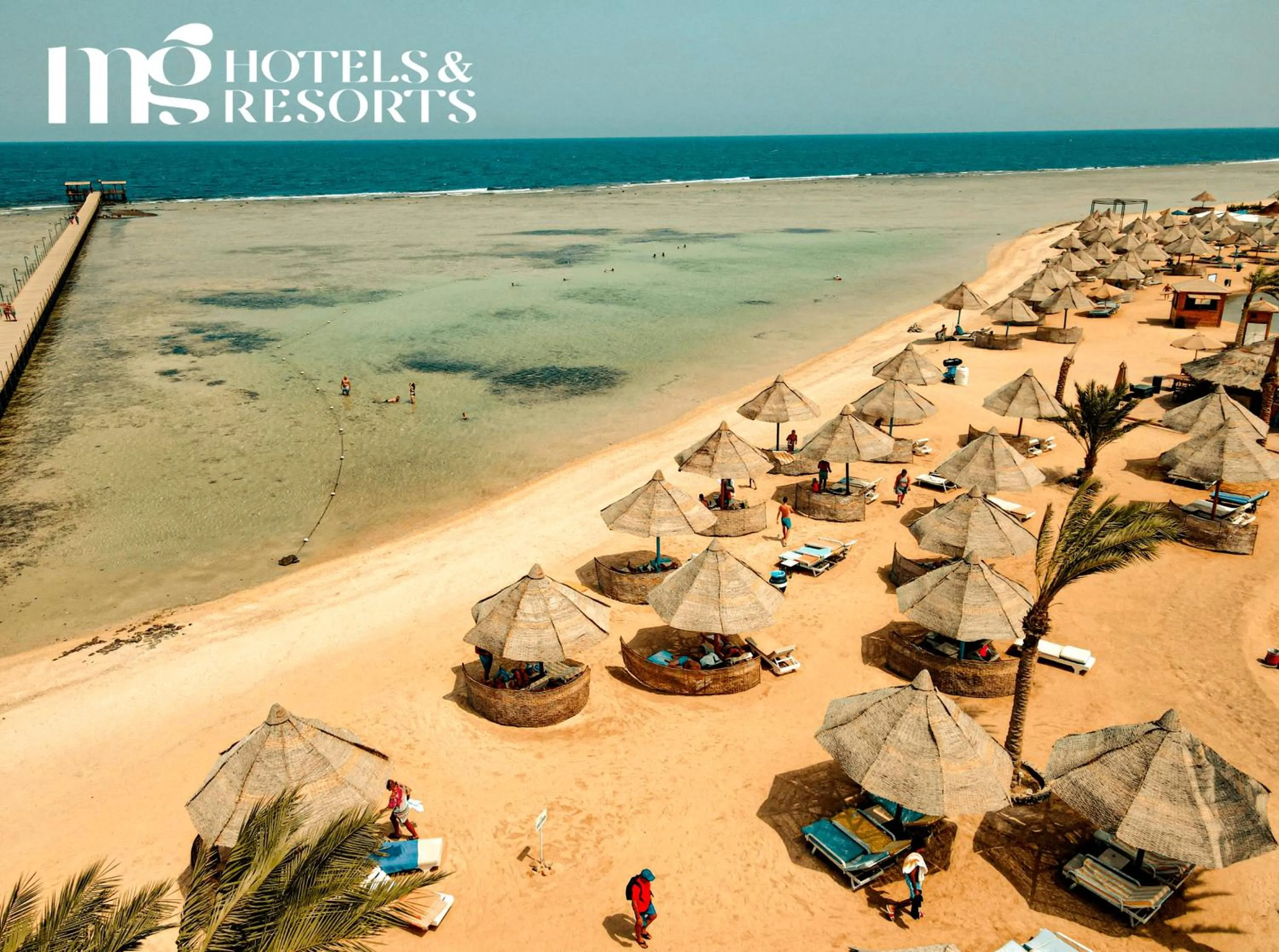 Beach in MG Alexander The Great Hotel