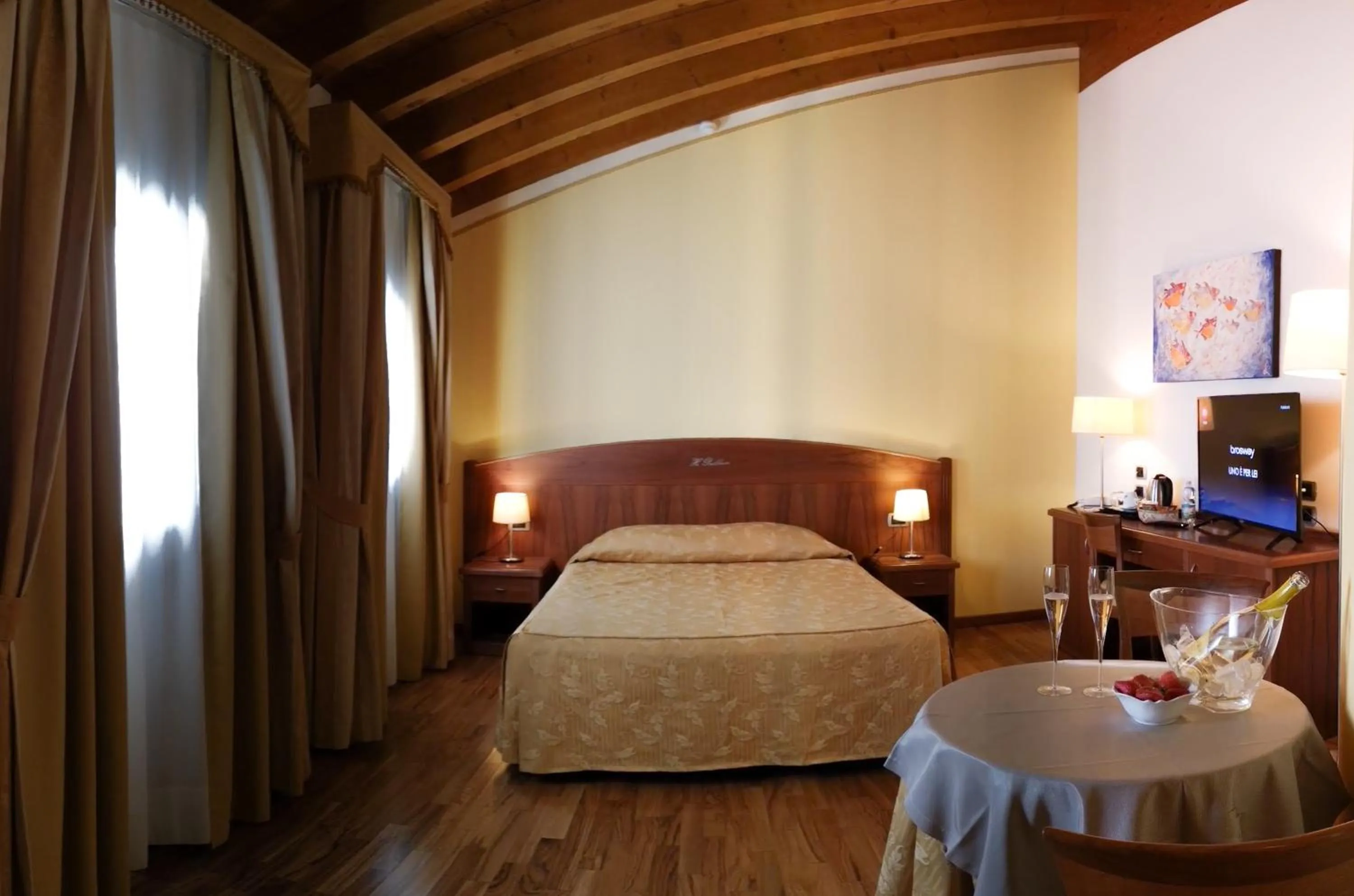 TV and multimedia, Bed in Hotel Purlilium