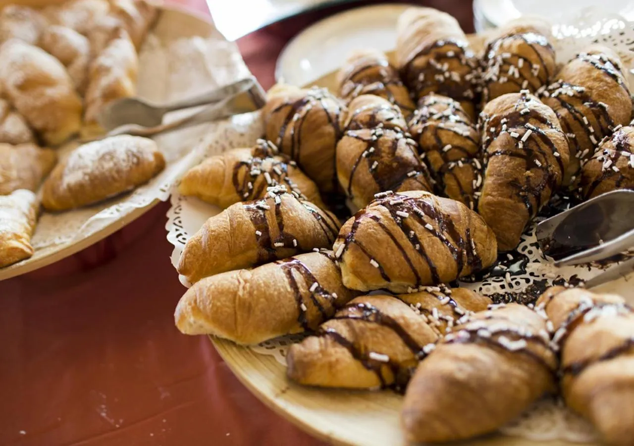 Food close-up in Hotel Wivien