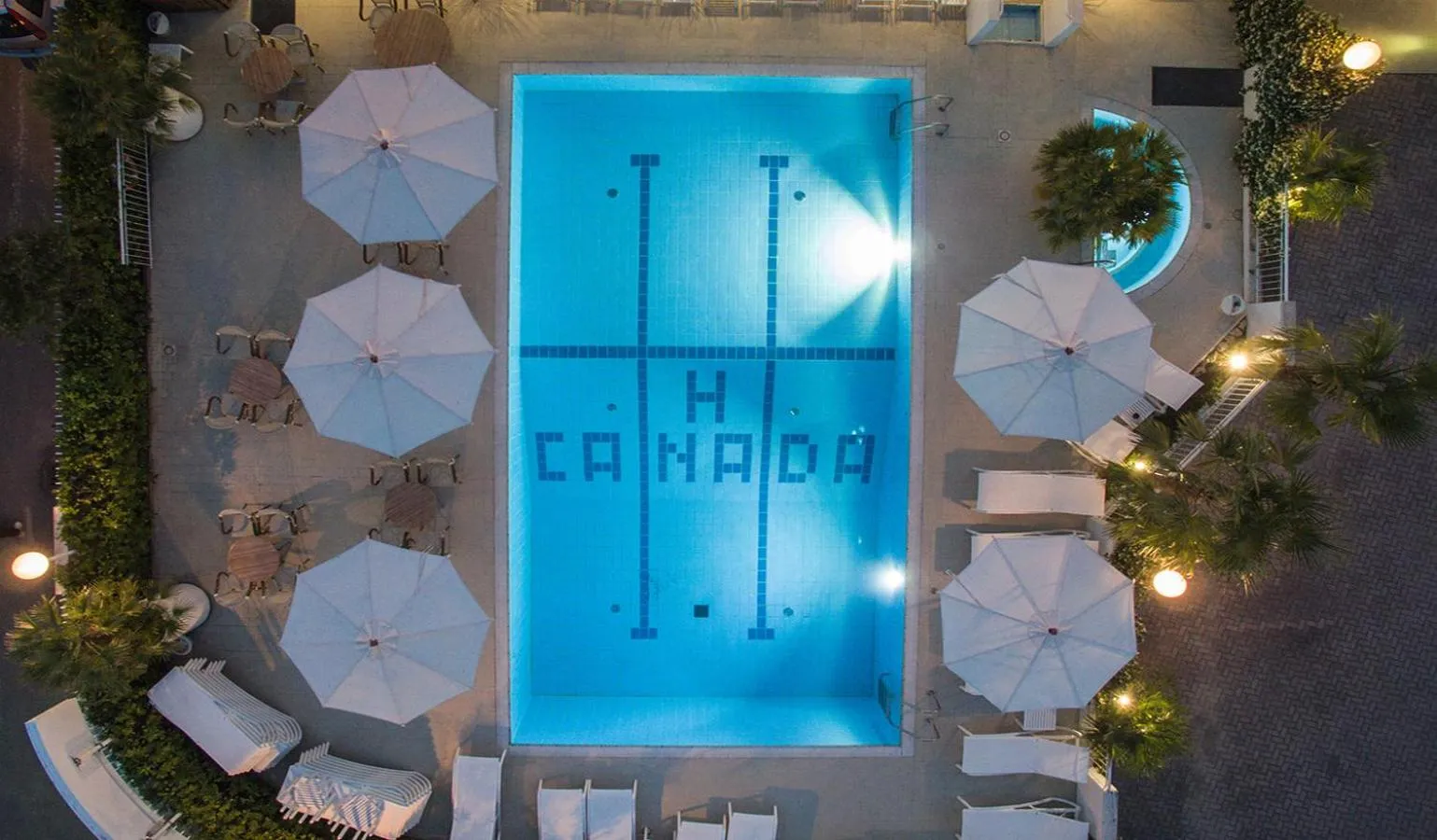 Garden in Hotel Wivien