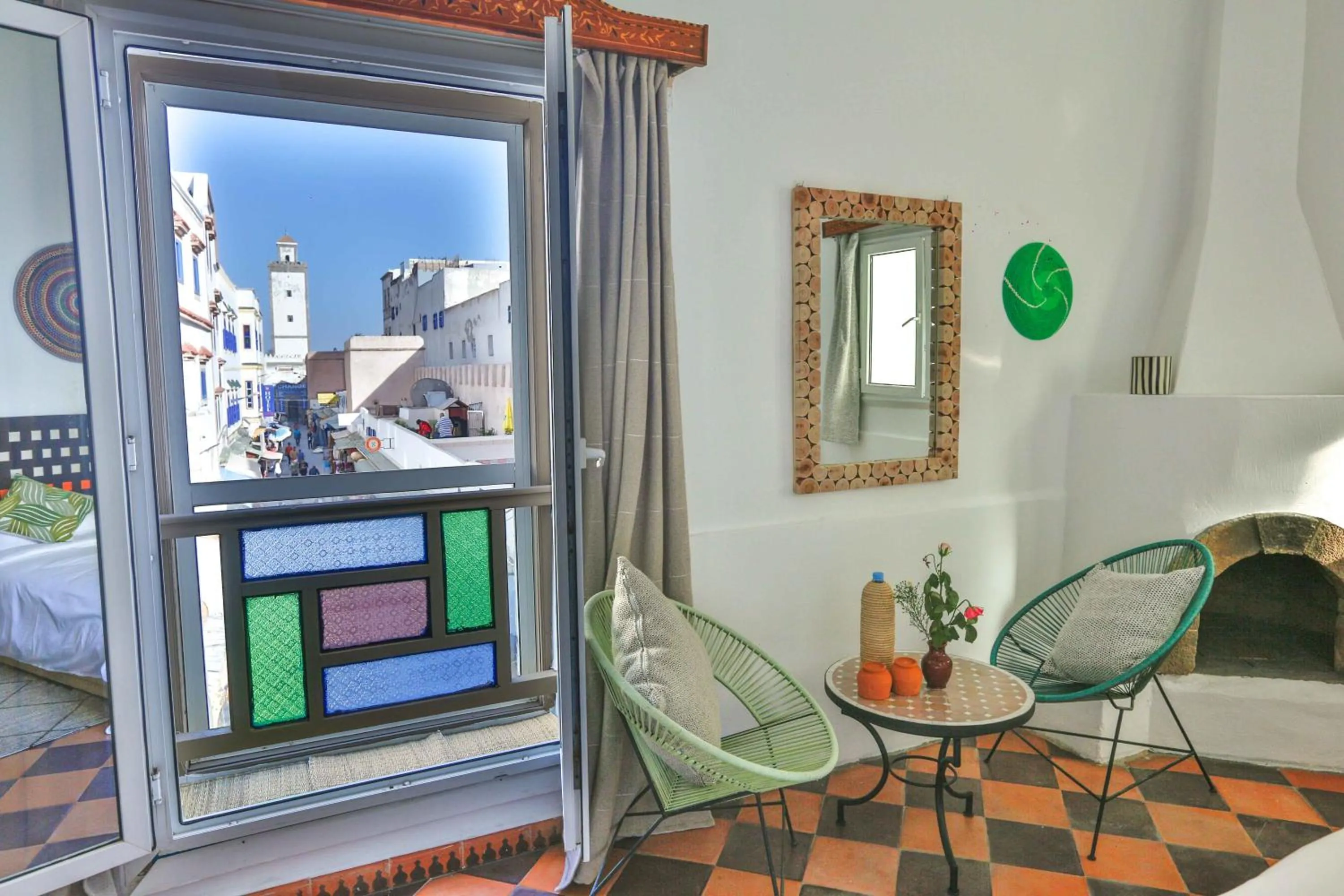 City view in Luxury Riad Mounia