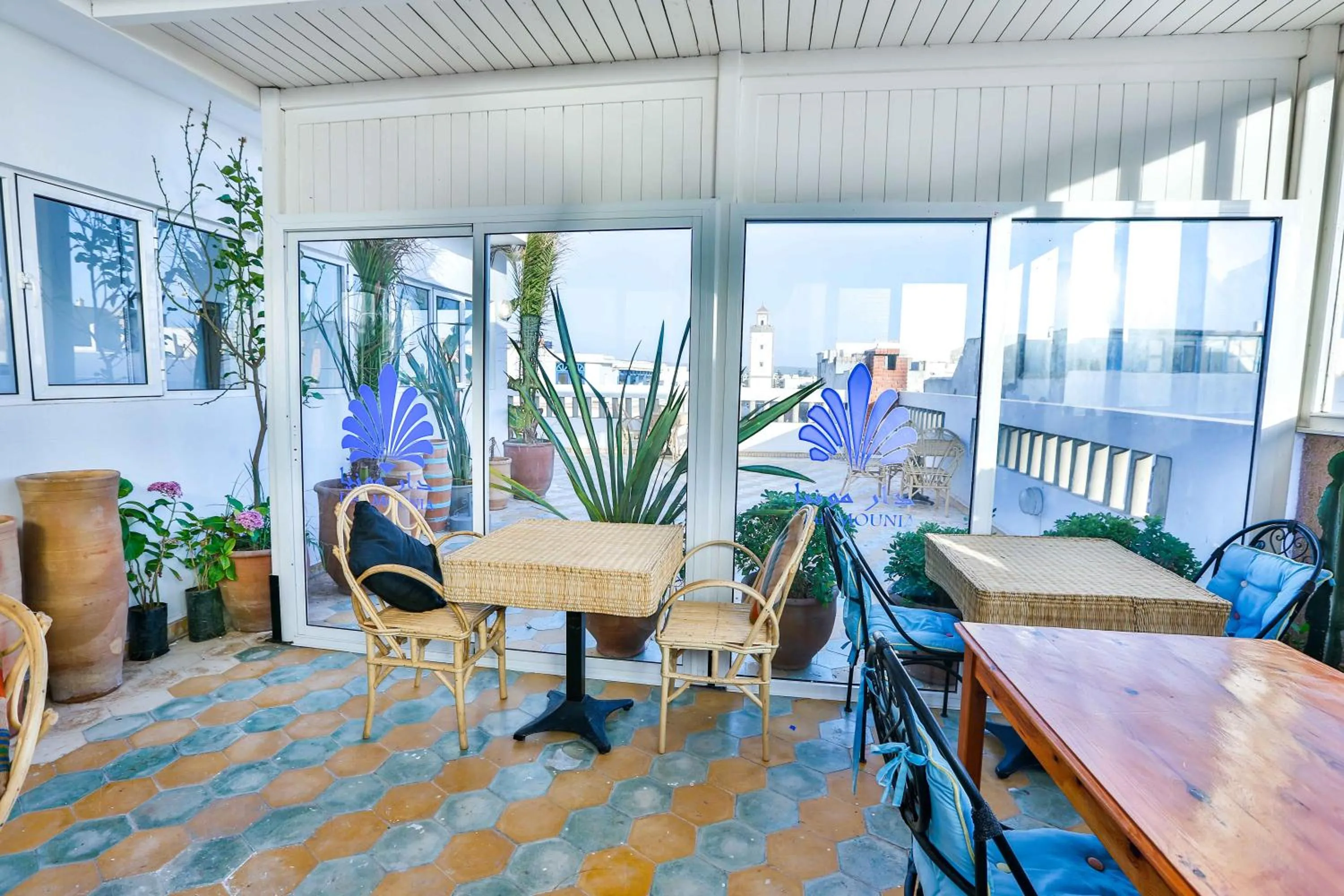 Patio in Luxury Riad Mounia