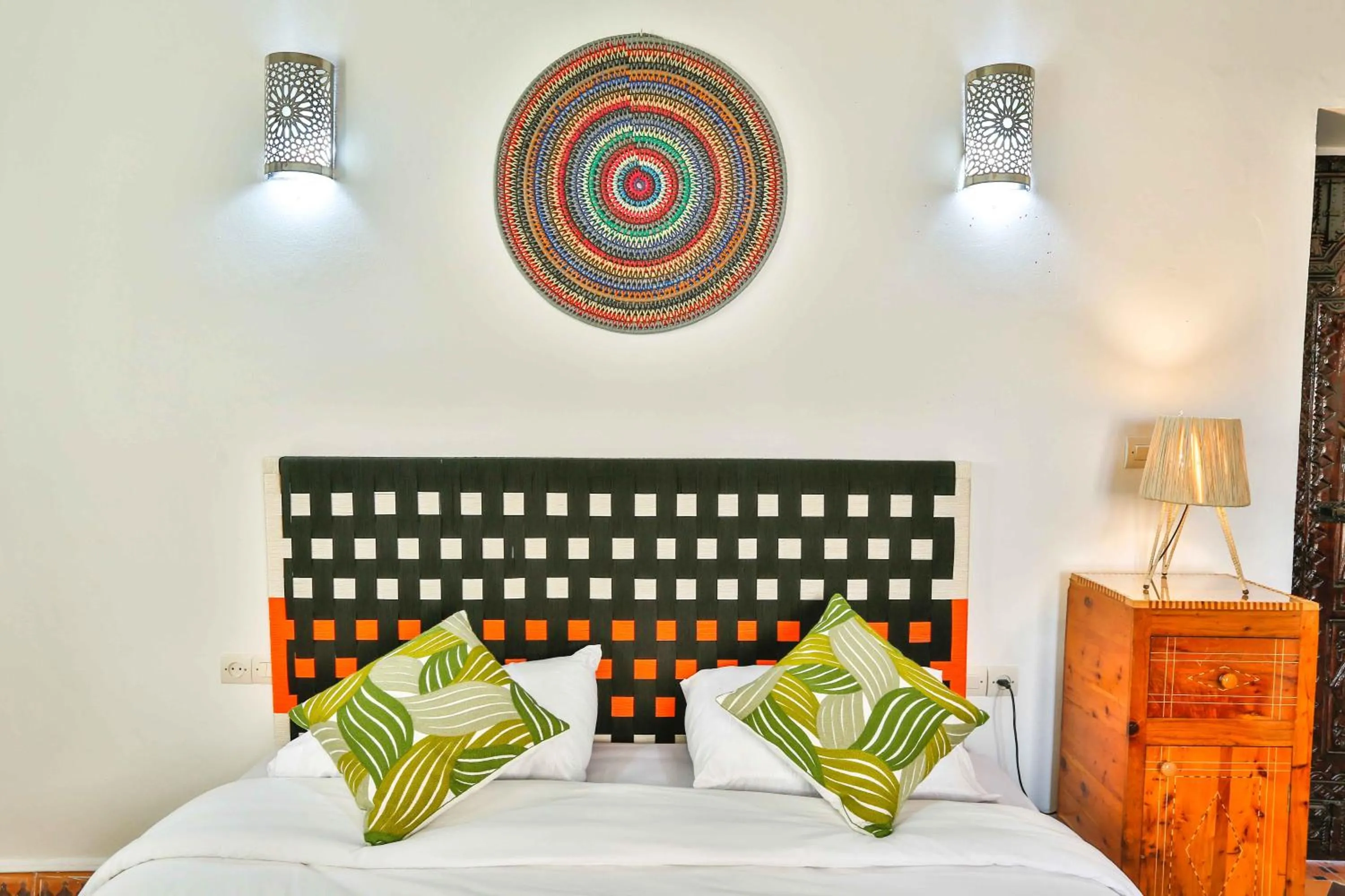 Bedroom, Bed in Luxury Riad Mounia